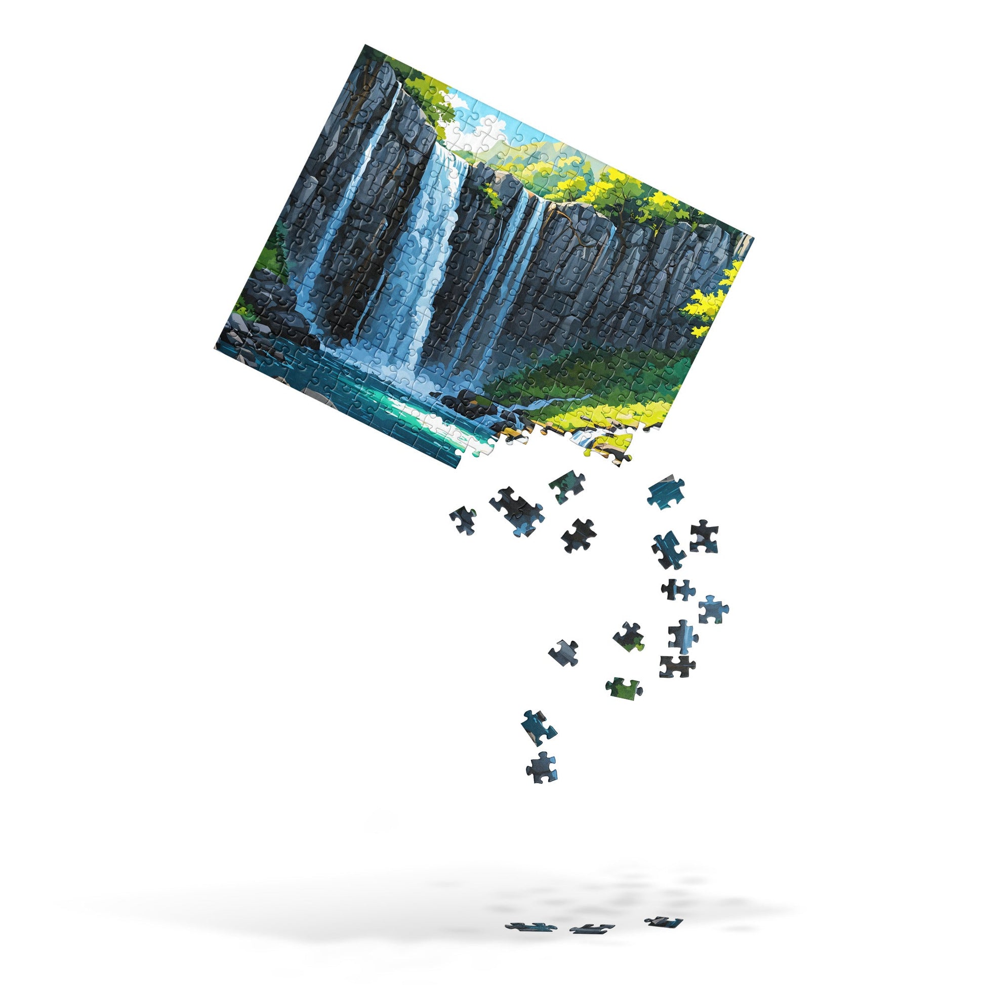 Waterfall Jigsaw Puzzle - Puzzle - Discovery Co.