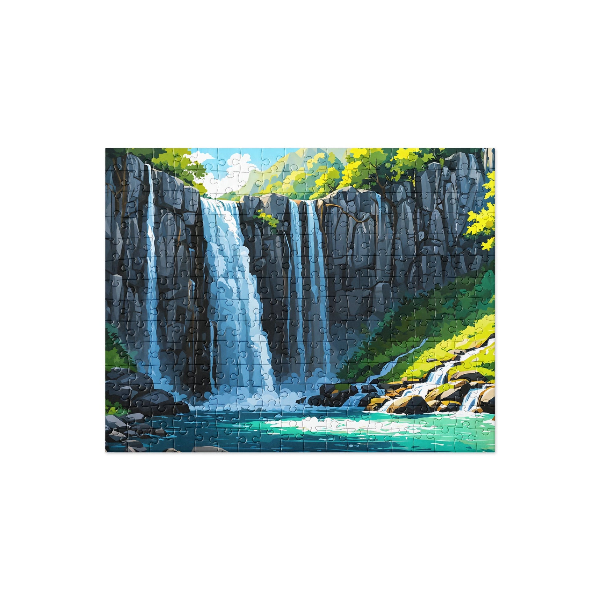 Waterfall Jigsaw Puzzle - Puzzle - Discovery Co.
