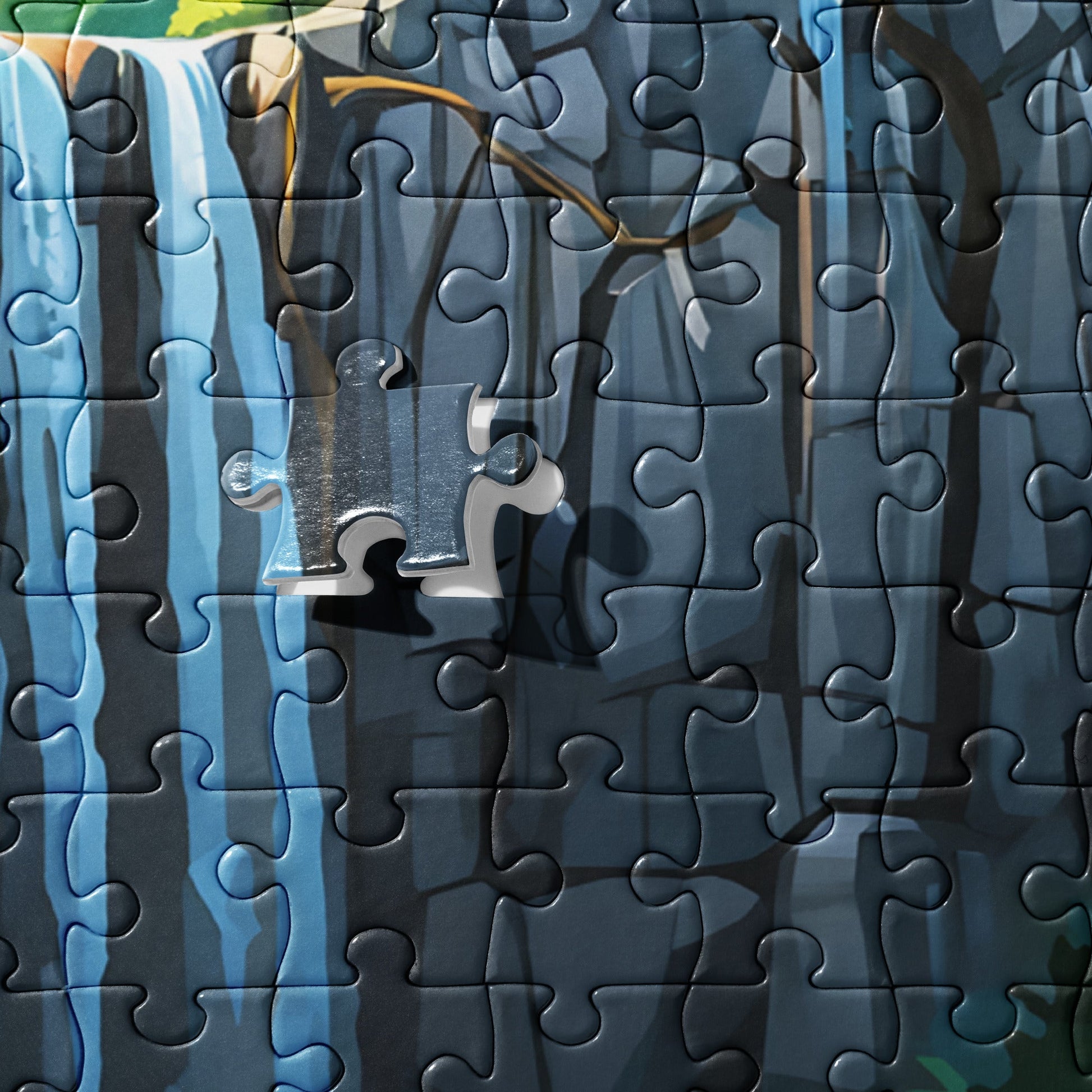 Waterfall Jigsaw Puzzle - Puzzle - Discovery Co.