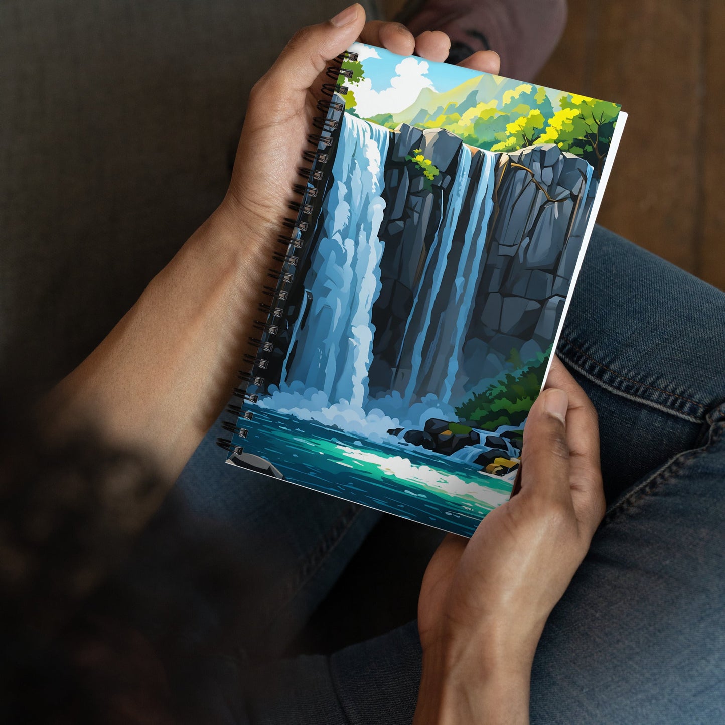 Waterfall Spiral Notebook - Spiral Notebooks - Discovery Co.