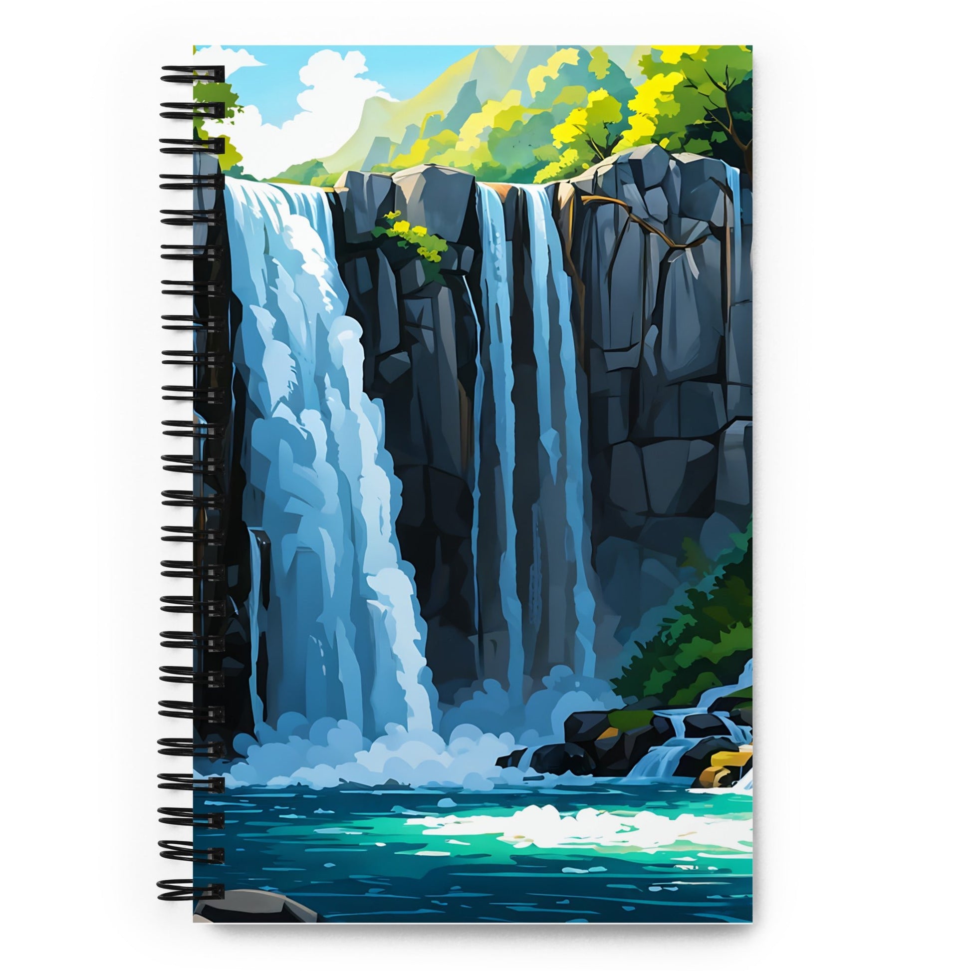 Waterfall Spiral Notebook - Spiral Notebooks - Discovery Co.