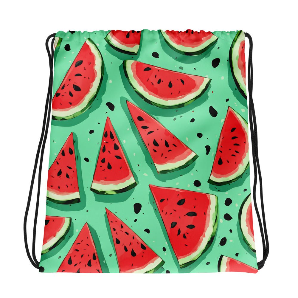 Watermelon Drawstring Bag - Drawstring Bag - Discovery Co.