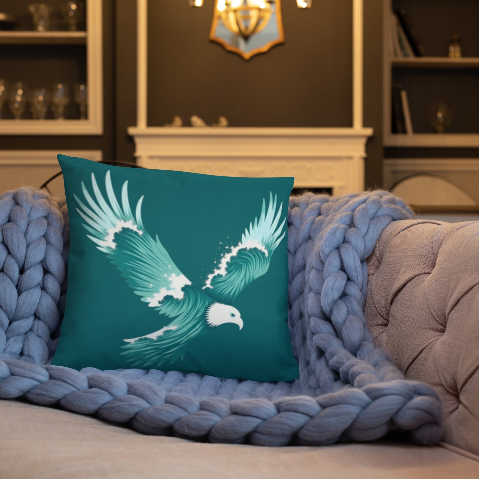 Wave - Eagle Basic Pillow - Pillows - Discovery Co.