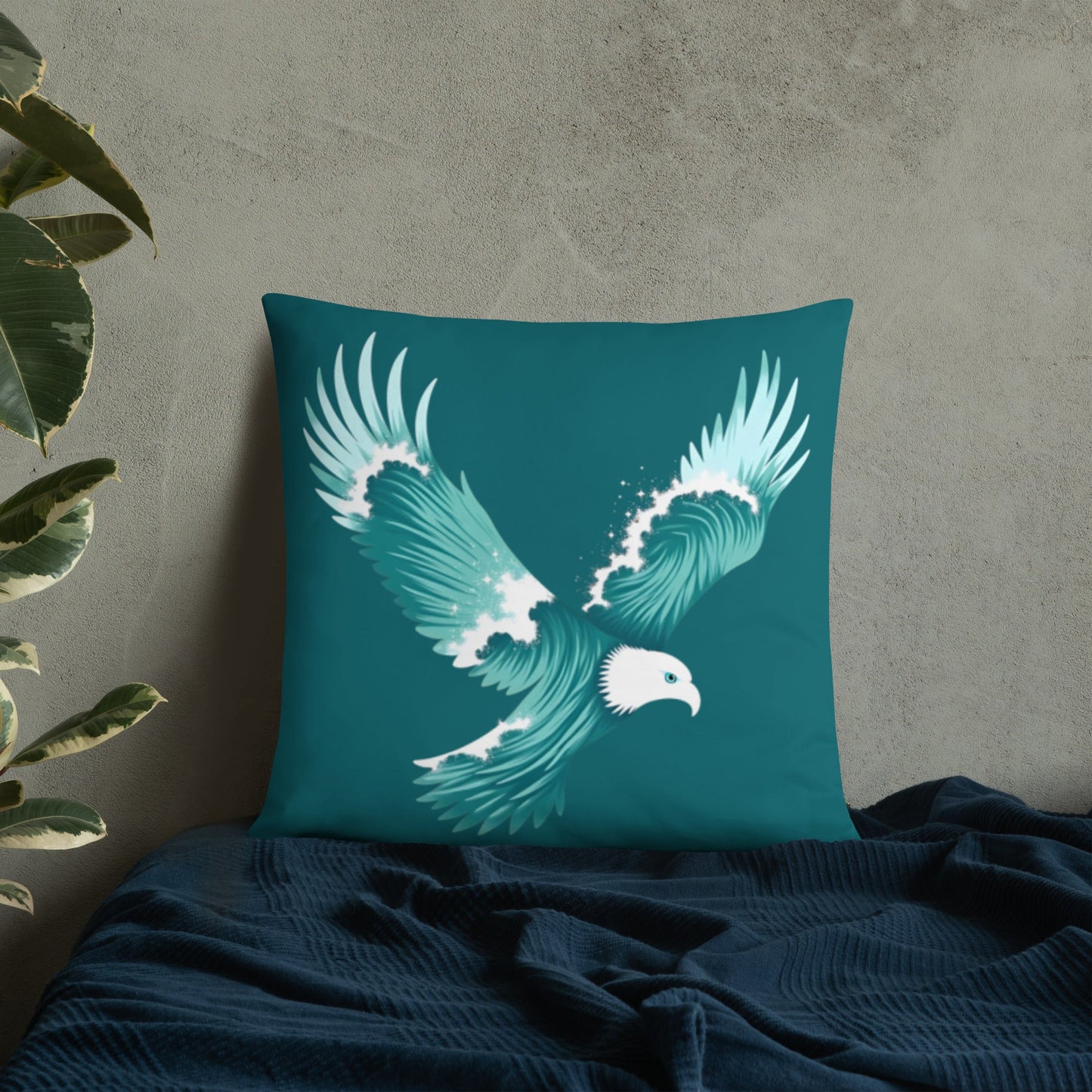 Wave - Eagle Basic Pillow - Pillows - Discovery Co.