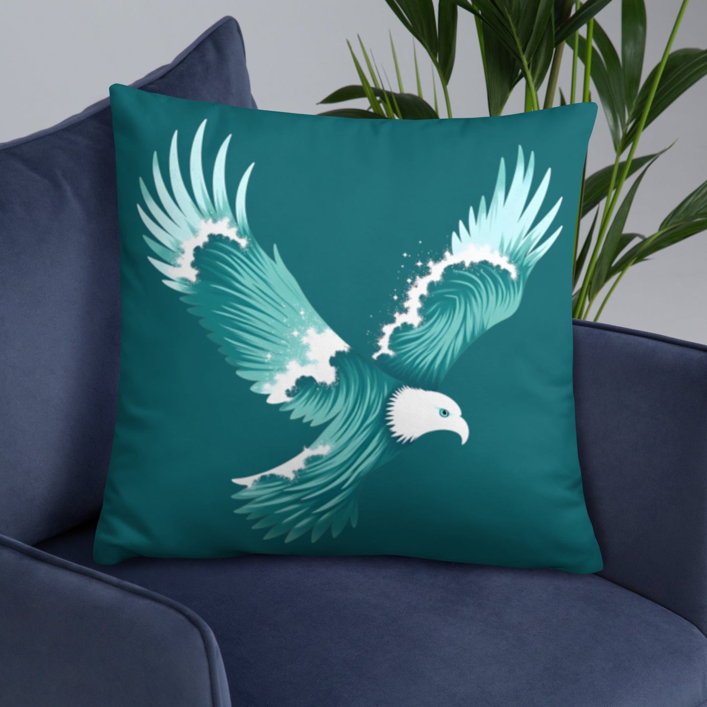 Wave - Eagle Basic Pillow - Pillows - Discovery Co.