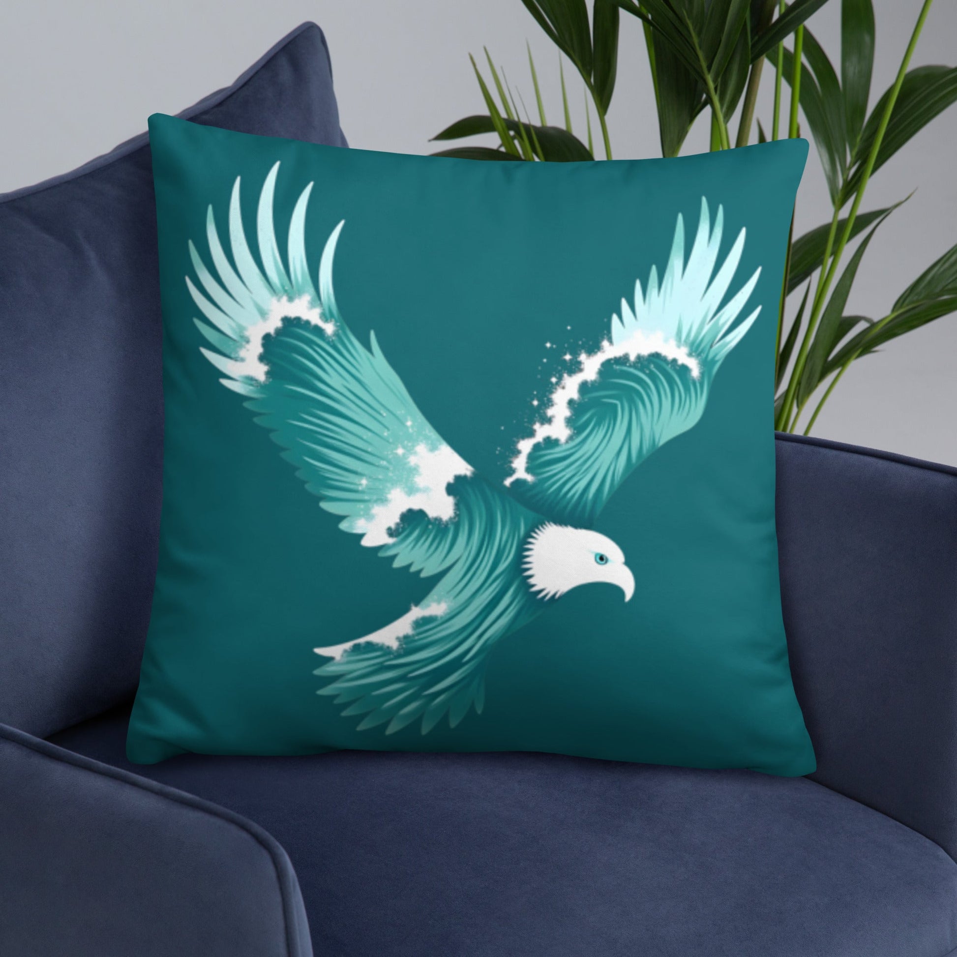 Wave - Eagle Basic Pillow - Pillows - Discovery Co.