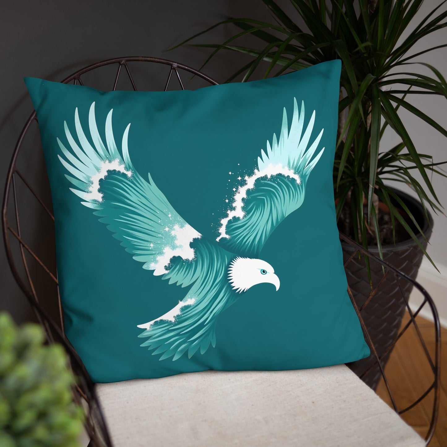 Wave - Eagle Basic Pillow - Pillows - Discovery Co.