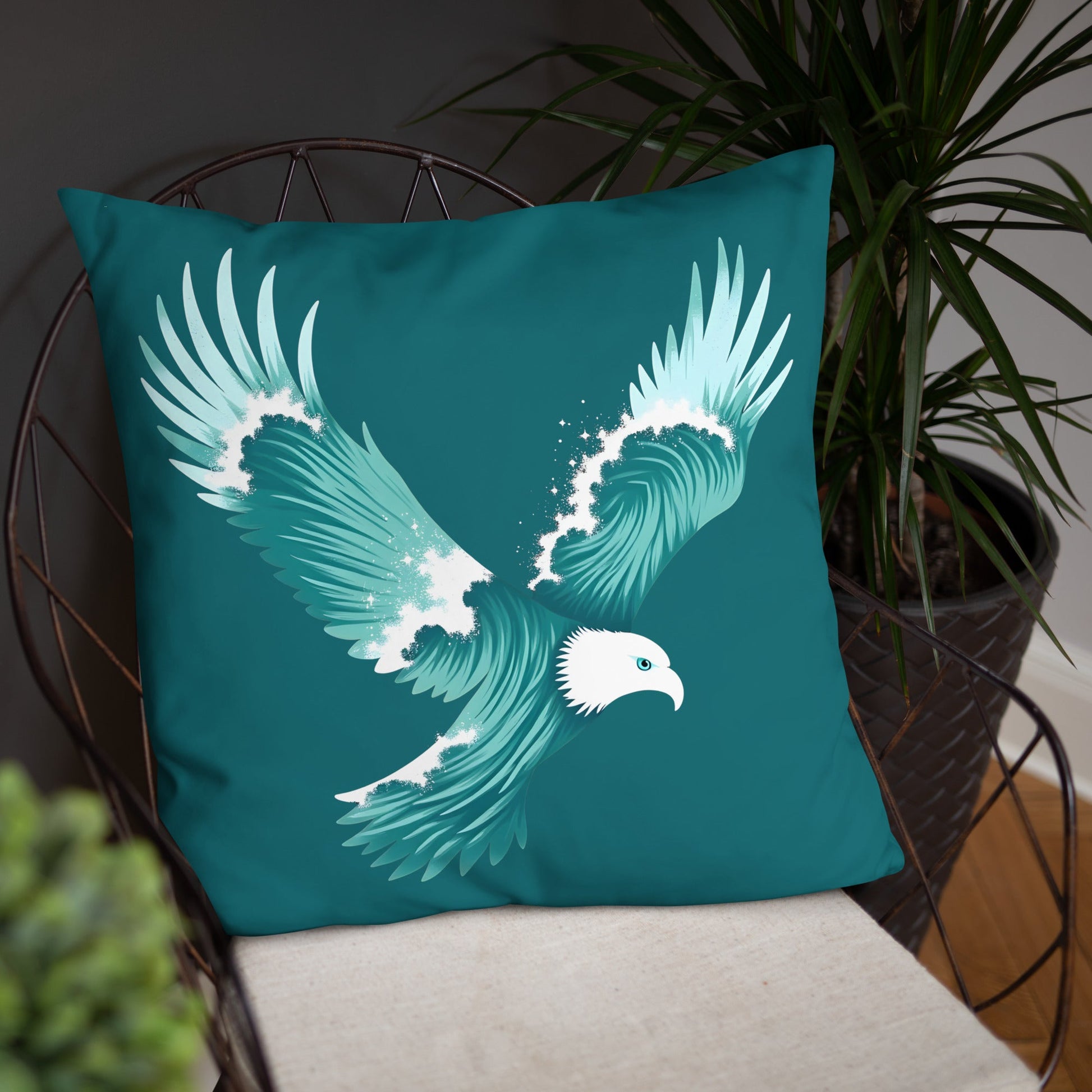 Wave - Eagle Basic Pillow - Pillows - Discovery Co.