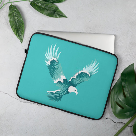Wave Eagle Laptop Sleeve - Laptop Cases - Discovery Co.