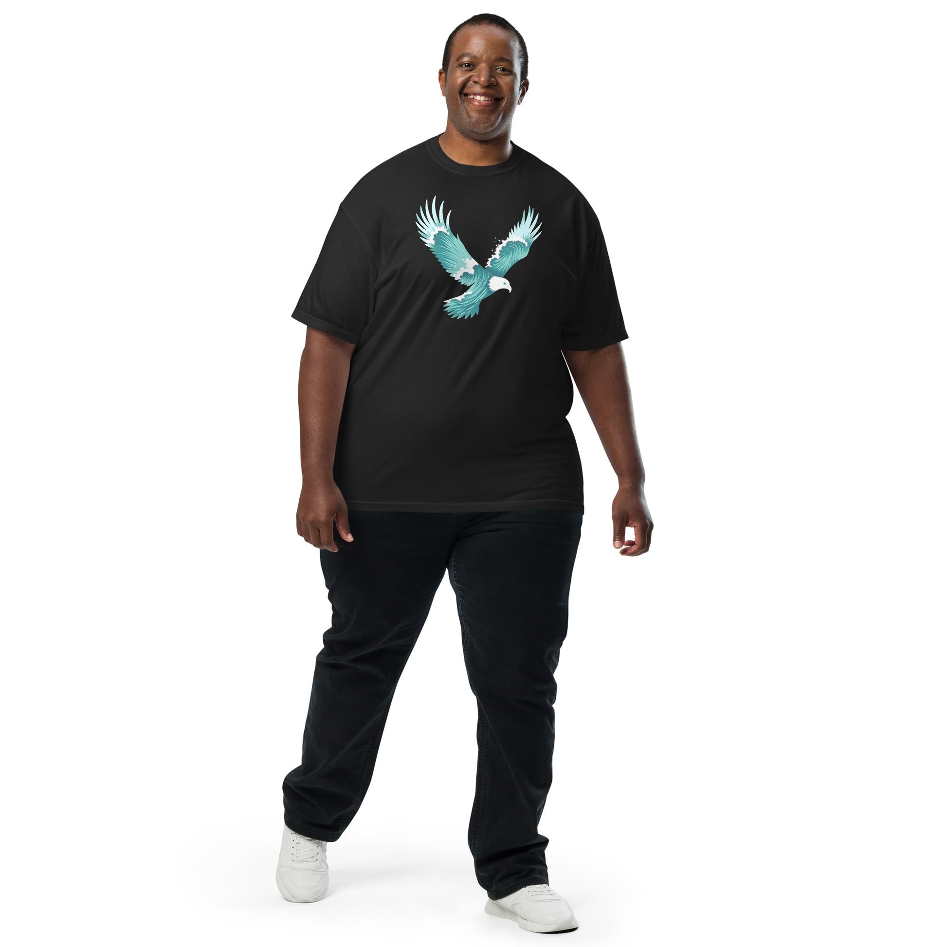 Wave Eagle Men's (Unisex) Premium Tee - Men's Shirts - Discovery Co.