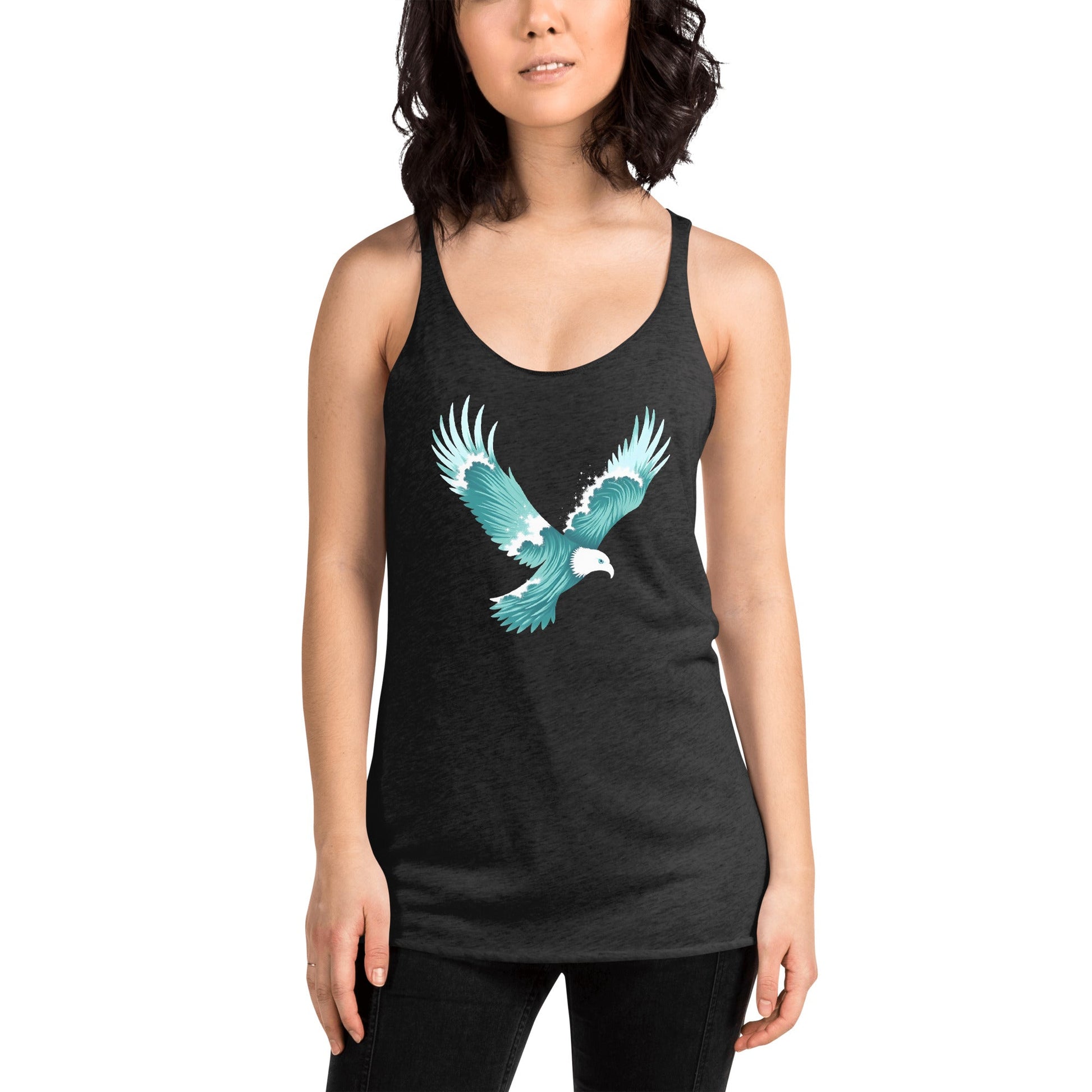 Wave Eagle Women's Racerback Tank - Women's Shirts - Discovery Co.