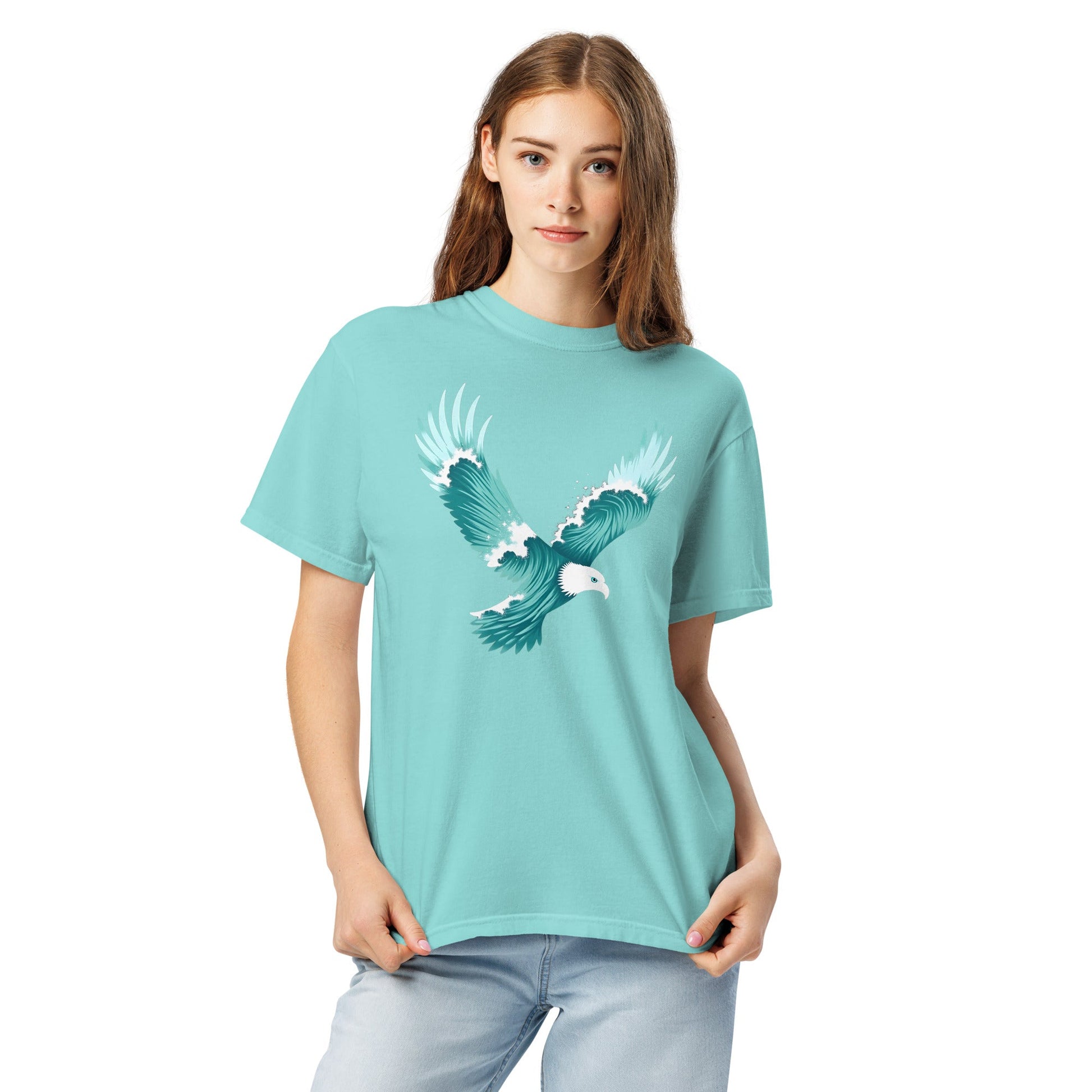 Wave Eagle Women's (Unisex) Premium Tee - Women's Shirts - Discovery Co.