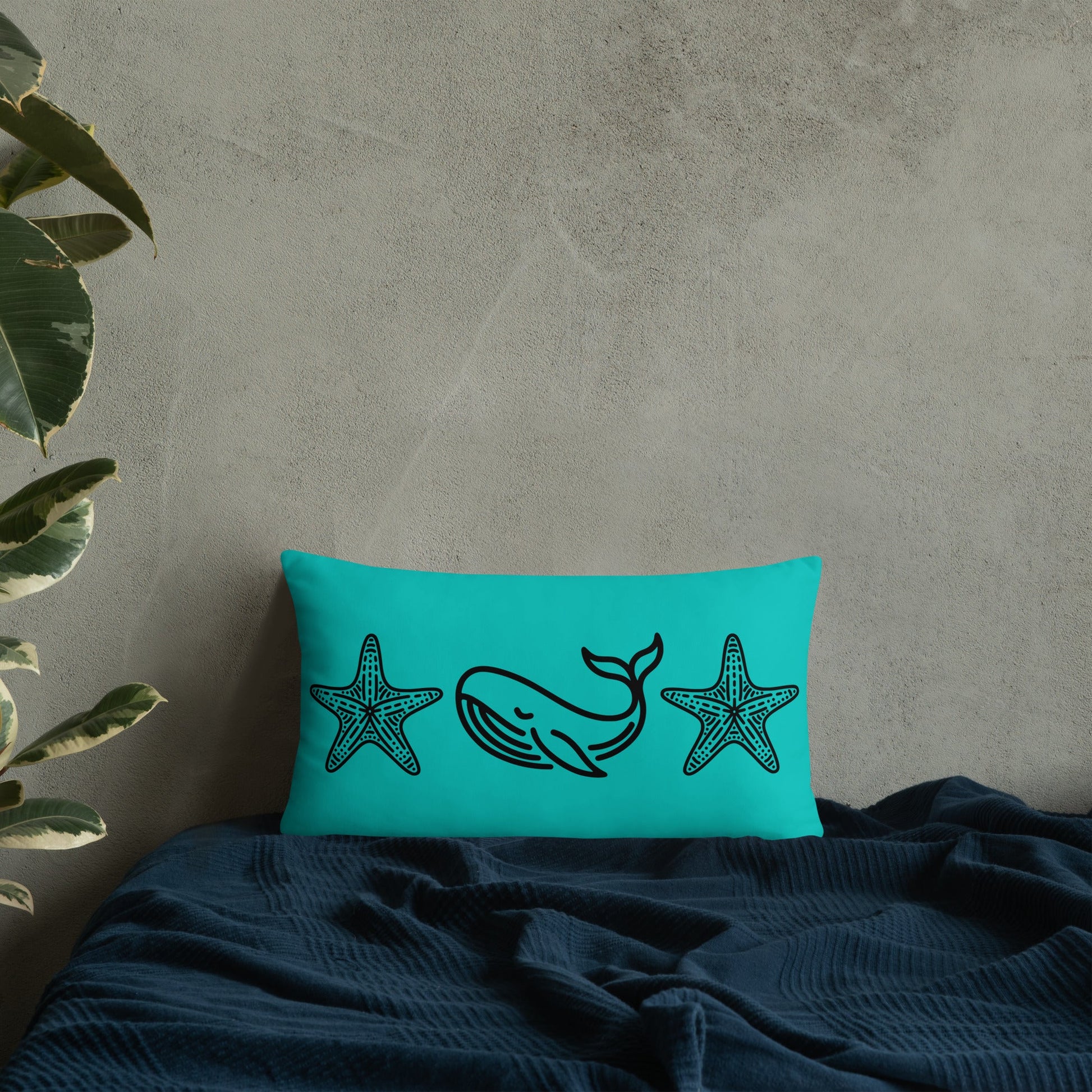Whale II Basic Pillow - Pillows - Discovery Co.