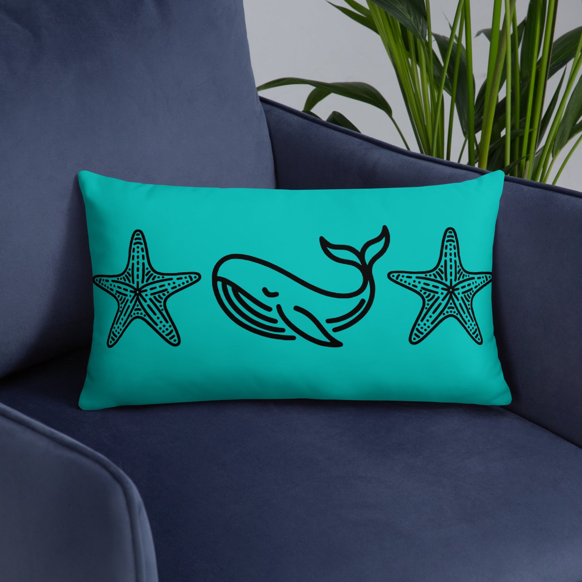 Whale II Basic Pillow - Pillows - Discovery Co.