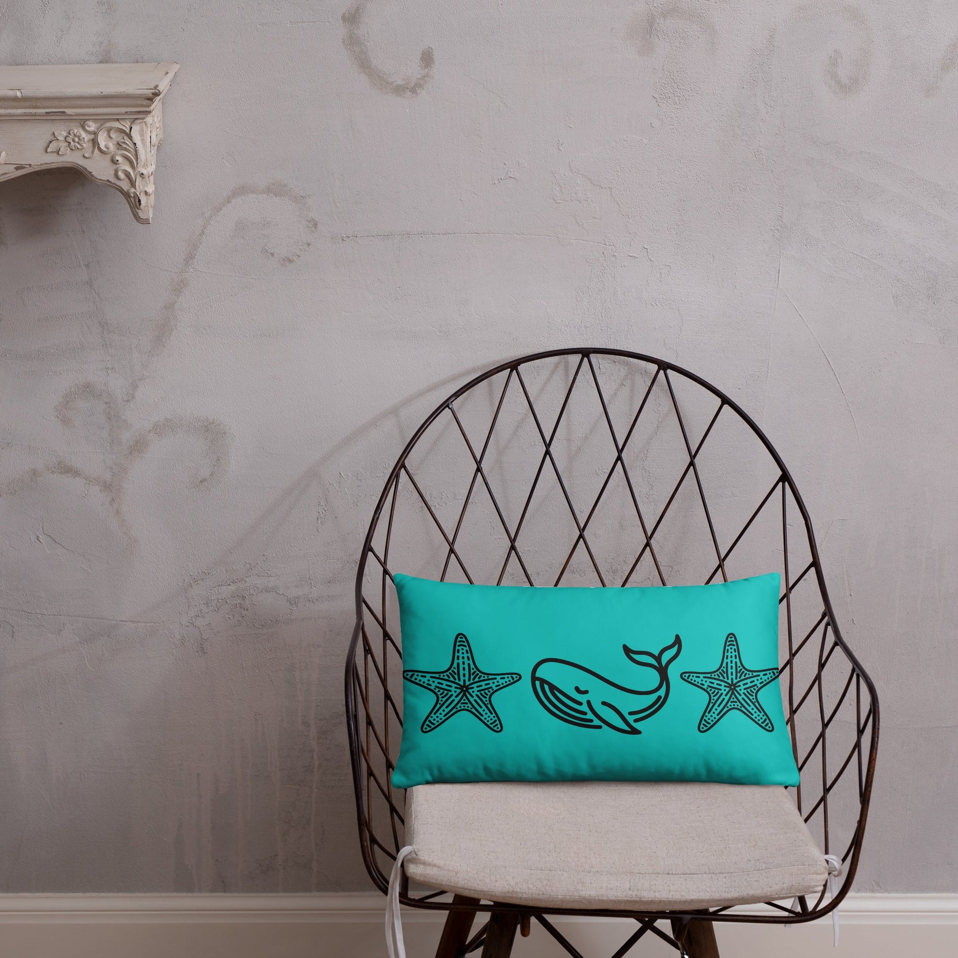Whale II Basic Pillow - Pillows - Discovery Co.