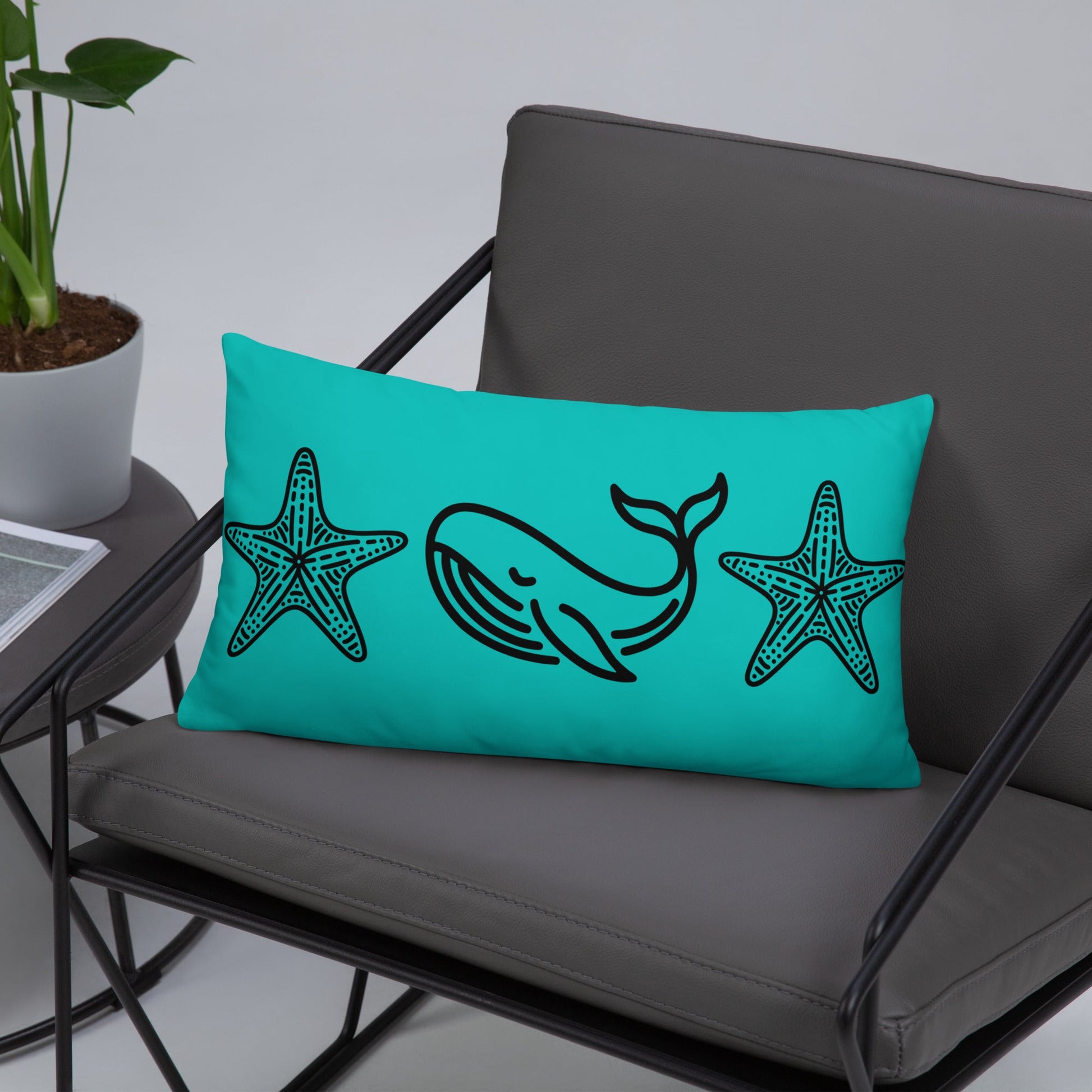 Whale II Basic Pillow - Pillows - Discovery Co.