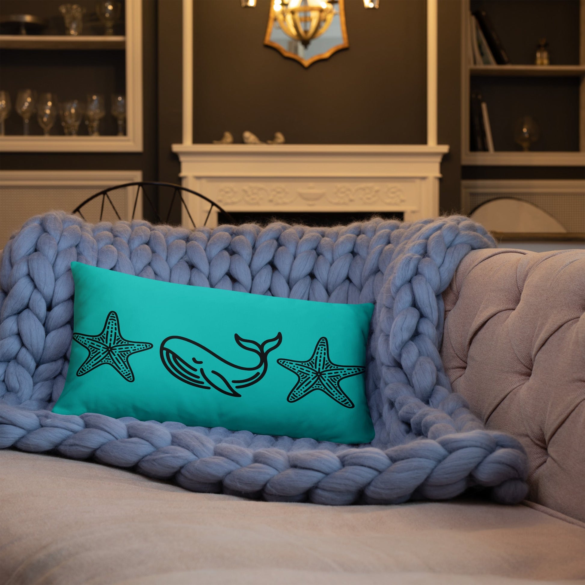 Whale II Basic Pillow - Pillows - Discovery Co.