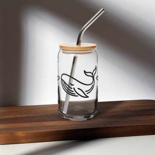 Whale II Can - Shaped Glass - Can - Shaped Glass - Discovery Co.