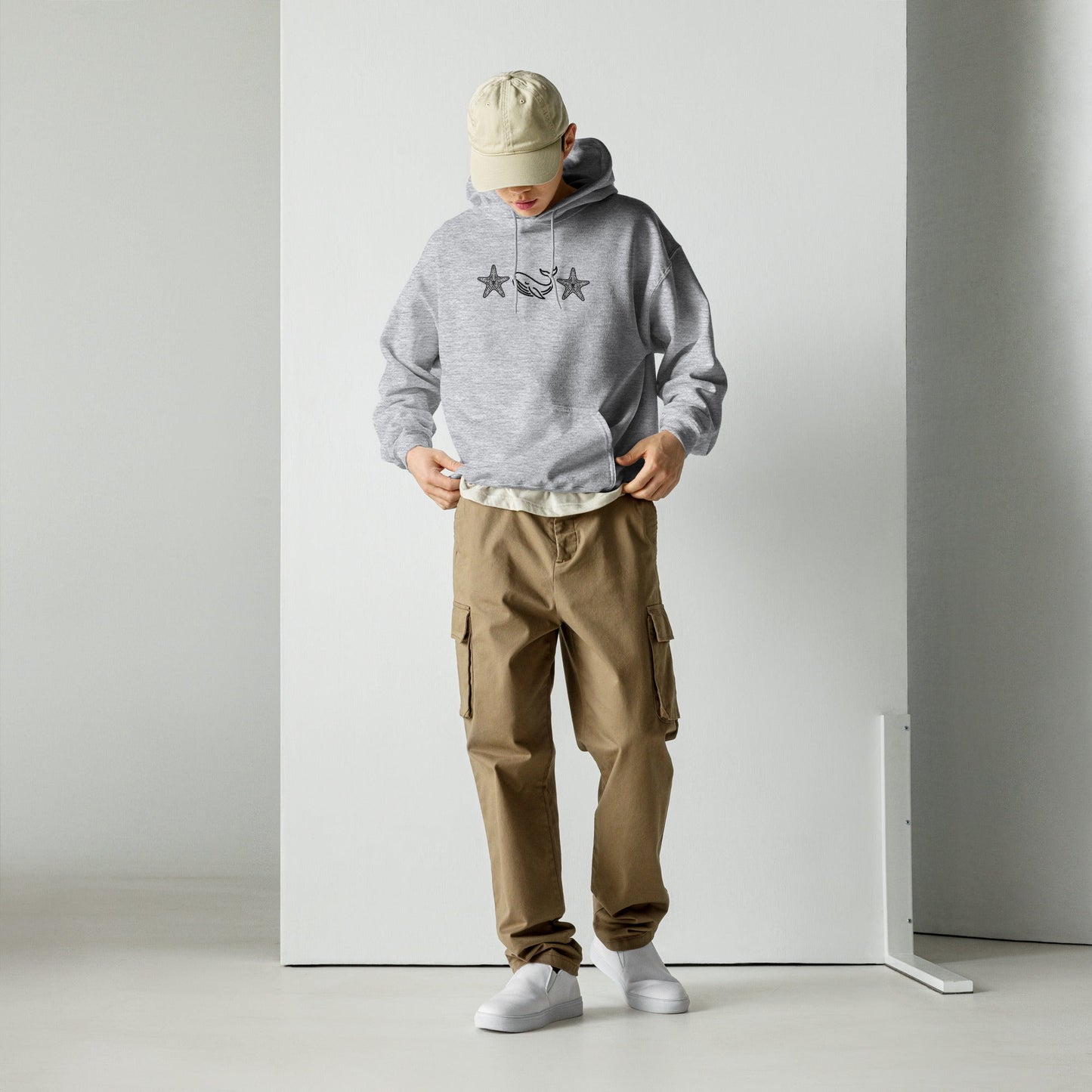 Whale II Men's (Unisex) Hoodie - Hoodies - Discovery Co.