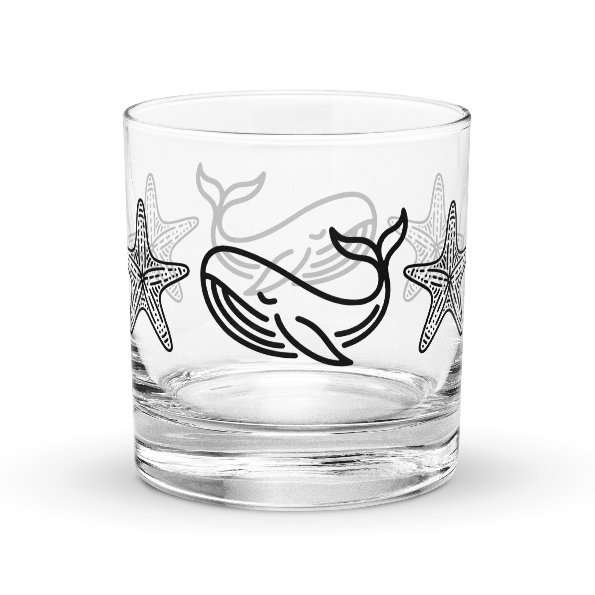 Whale II Rocks Glass - Rocks Glass - Discovery Co.