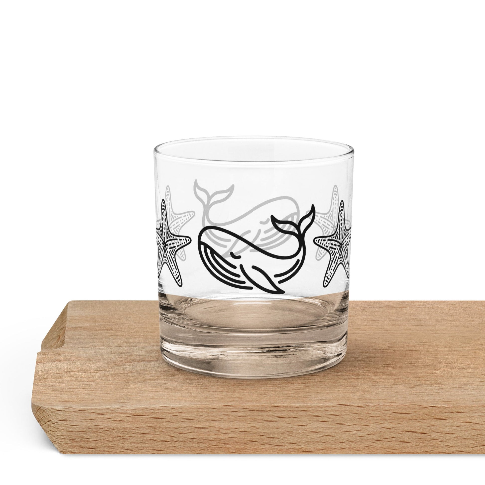 Whale II Rocks Glass - Rocks Glass - Discovery Co.