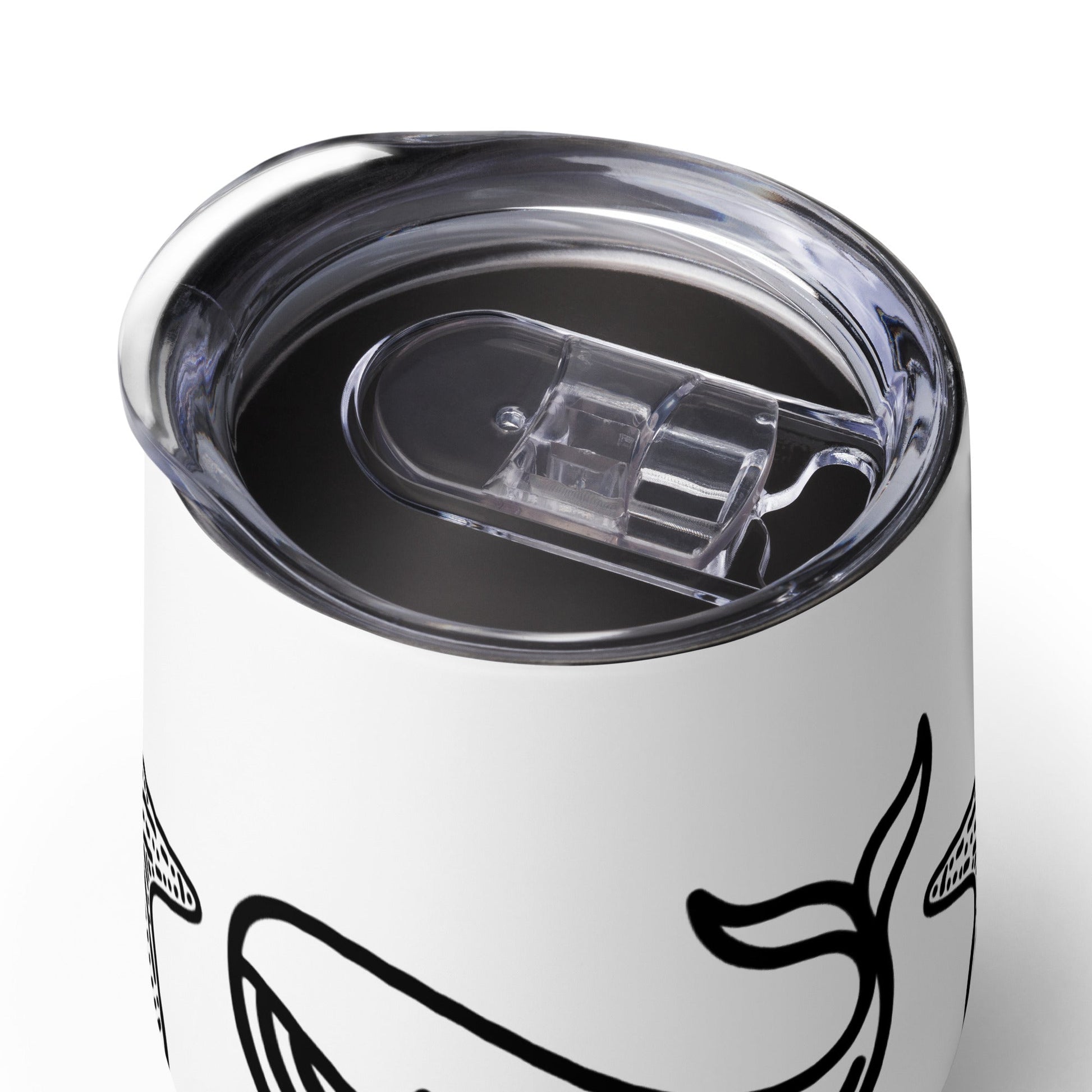 Whale II Stainless Steel Wine Tumbler - Steel Tumbler - Discovery Co.