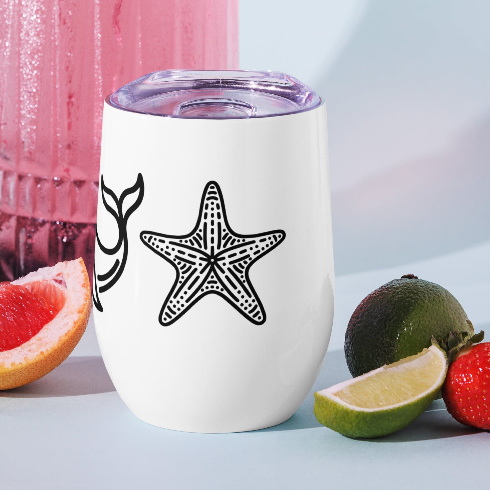 Whale II Stainless Steel Wine Tumbler - Steel Tumbler - Discovery Co.