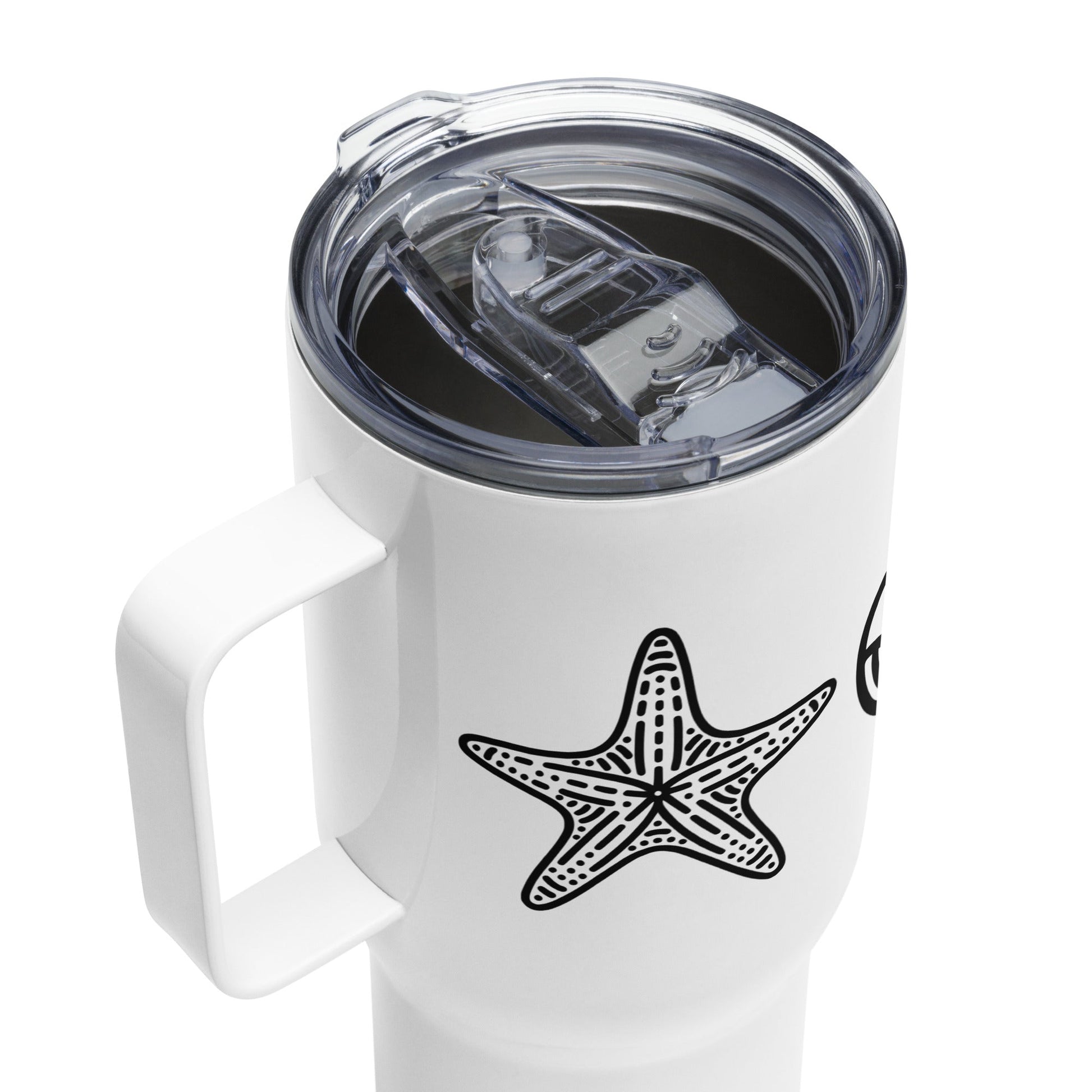 Whale II Travel Mug With Handle (25 oz and 40 oz) - Travel Mug - Discovery Co.