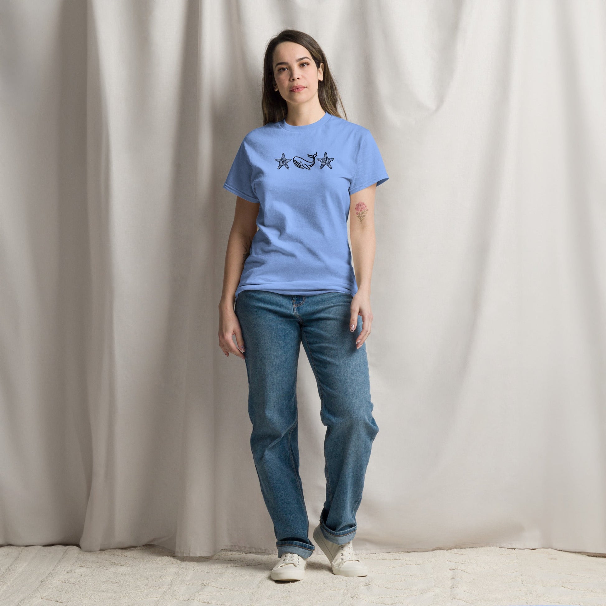 Whale II Women's (Unisex) Classic Tee - Women's Shirts - Discovery Co.