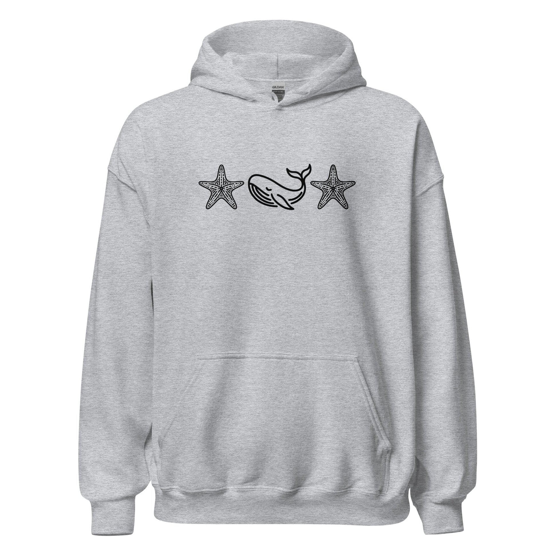 Whale II Women's (Unisex) Hoodie - Hoodies - Discovery Co.