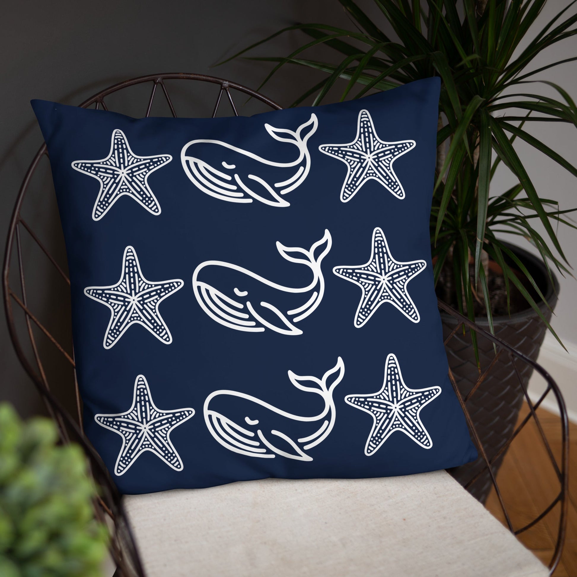 Whale III Basic Pillow - Pillows - Discovery Co.