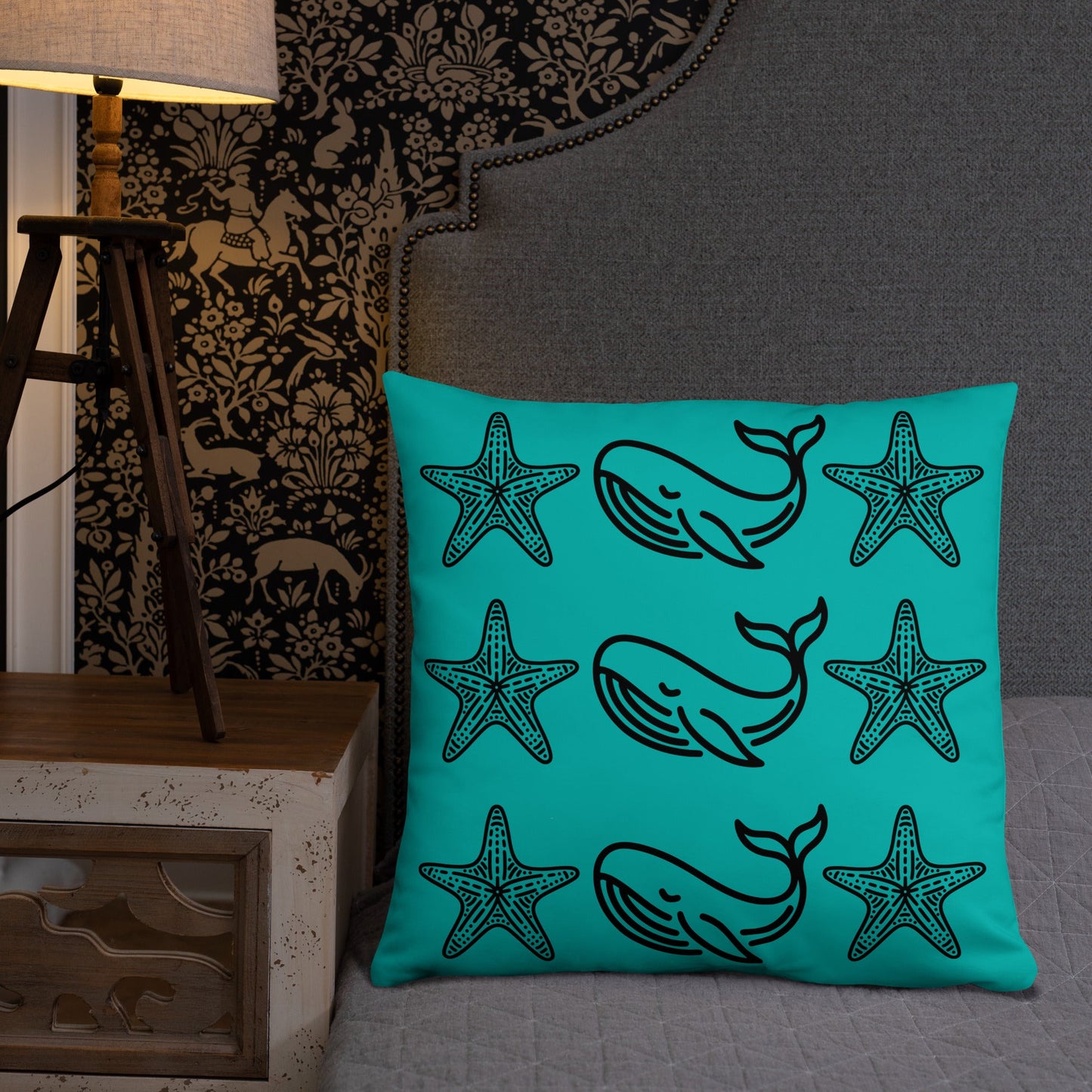 Whale IV Basic Pillow - Pillows - Discovery Co.
