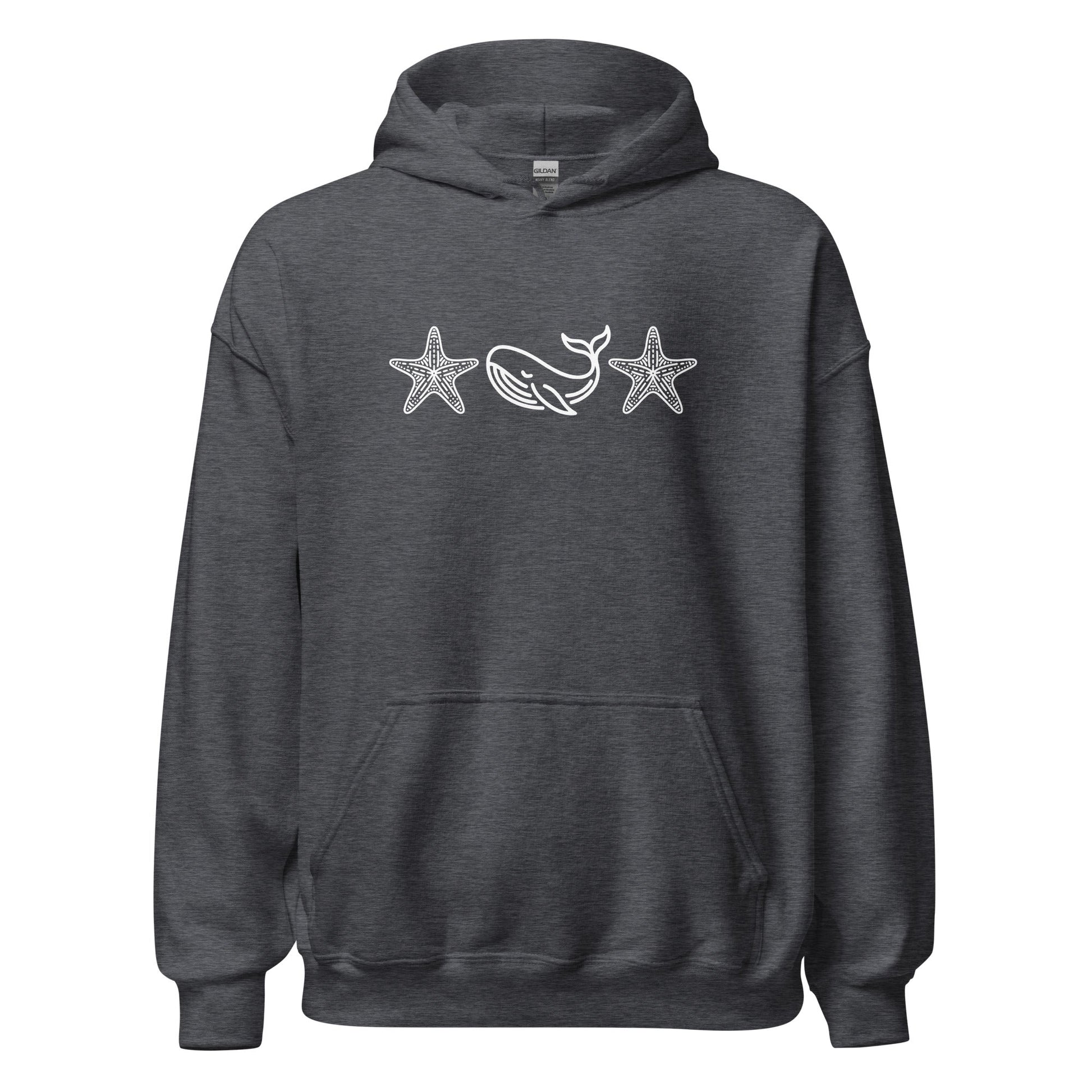 Whale Men's (Unisex) Hoodie - Hoodies - Discovery Co.