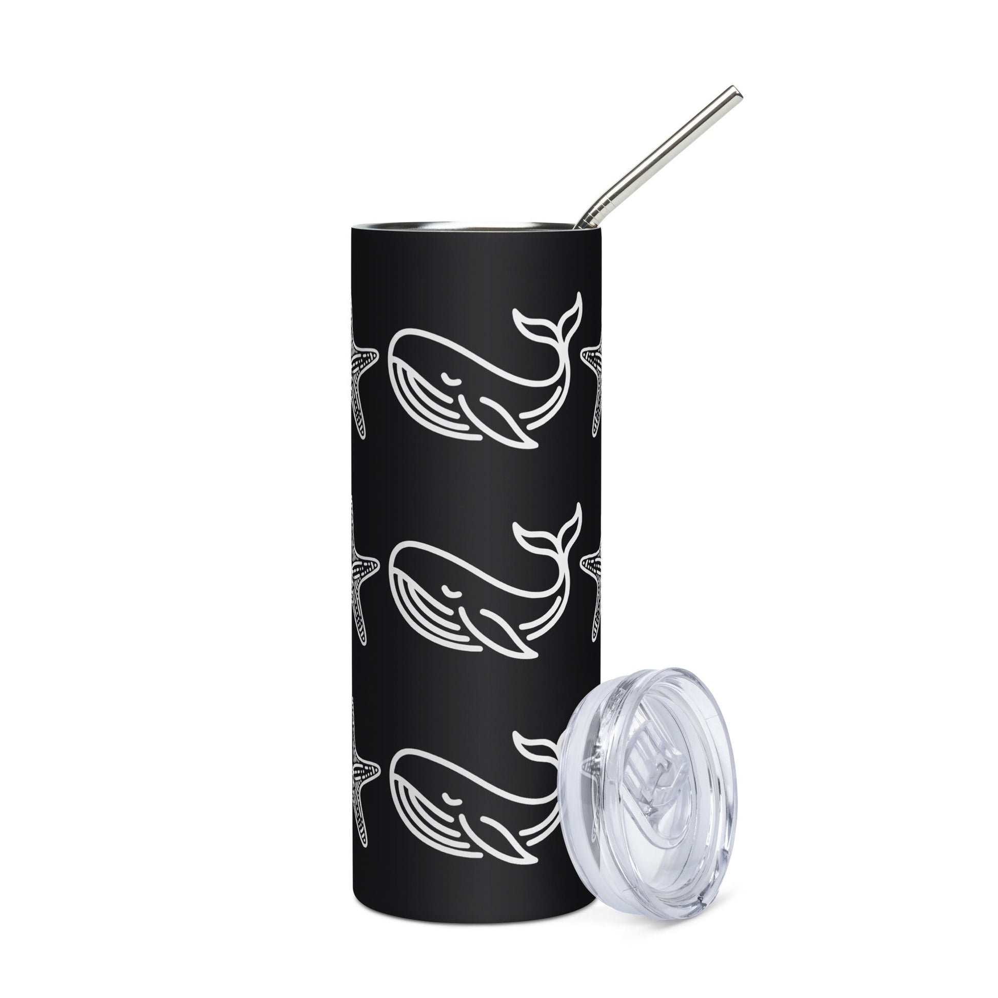 Whale Stainless Steel Tumbler - Steel Tumbler - Discovery Co.