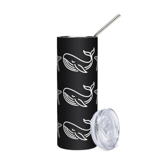 Whale Stainless Steel Tumbler - Steel Tumbler - Discovery Co.