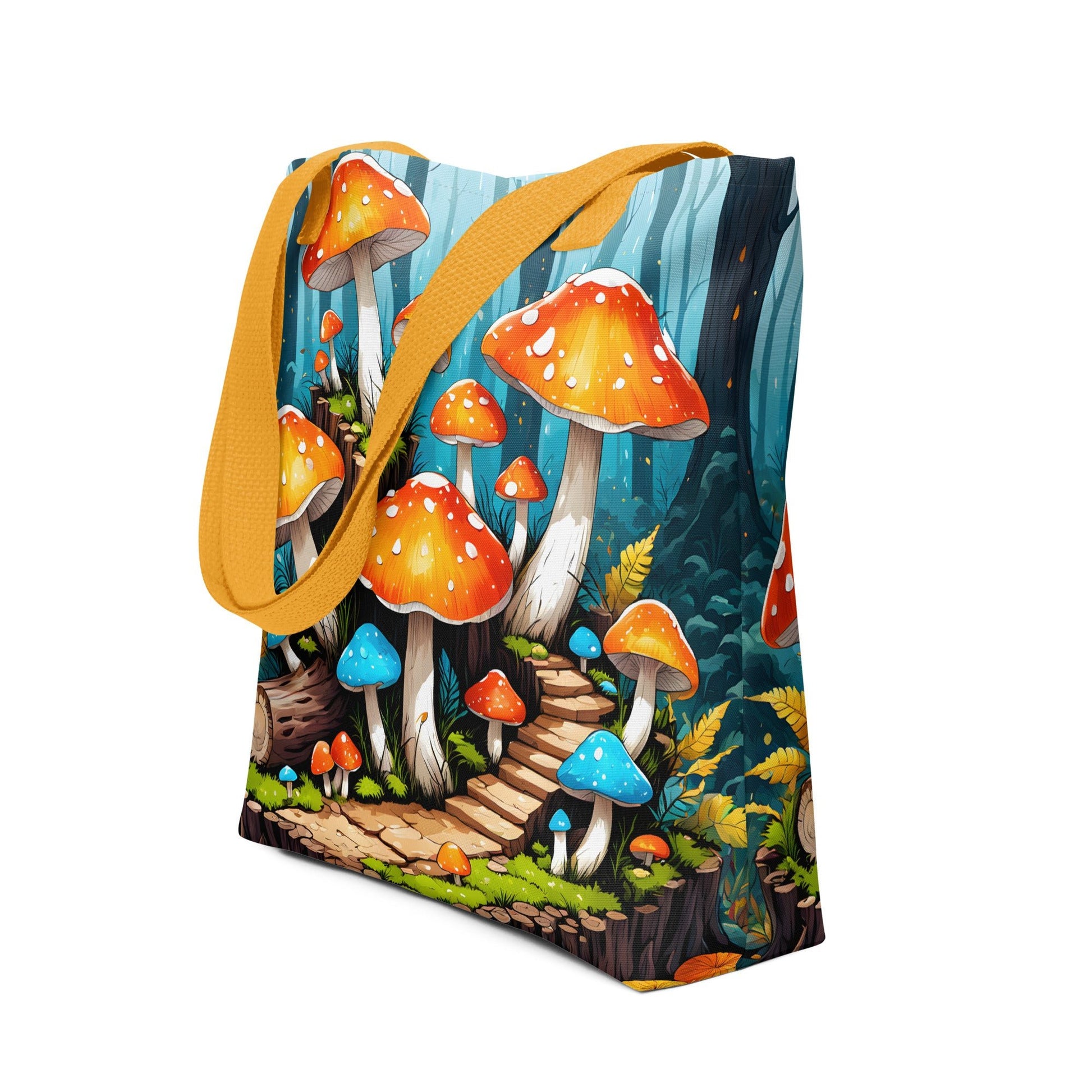Whimsical Mushrooms Tote Bag - Tote Bags - Discovery Co.