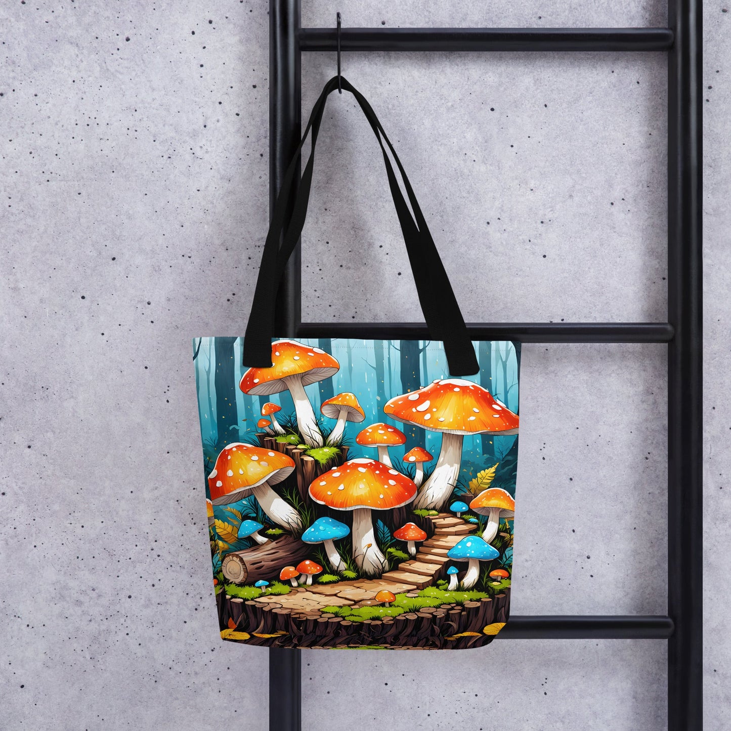 Whimsical Mushrooms Tote Bag - Tote Bags - Discovery Co.