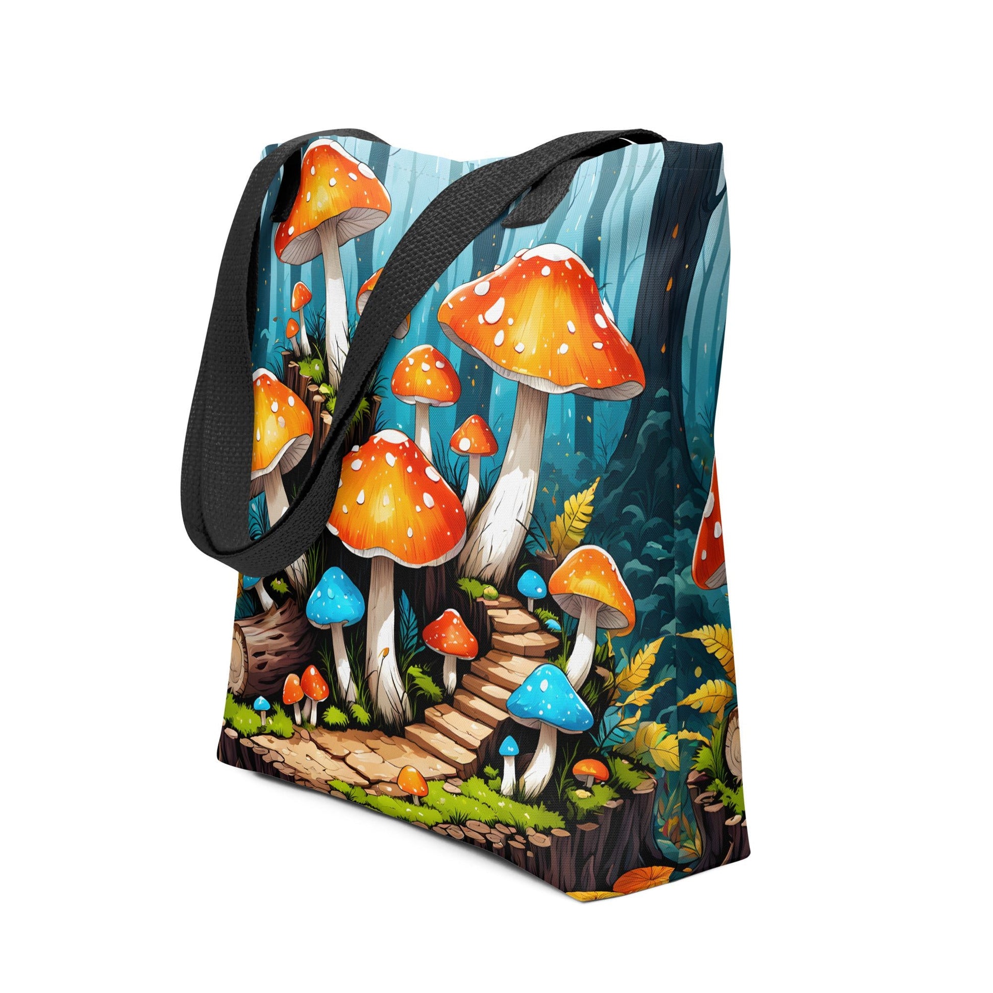 Whimsical Mushrooms Tote Bag - Tote Bags - Discovery Co.