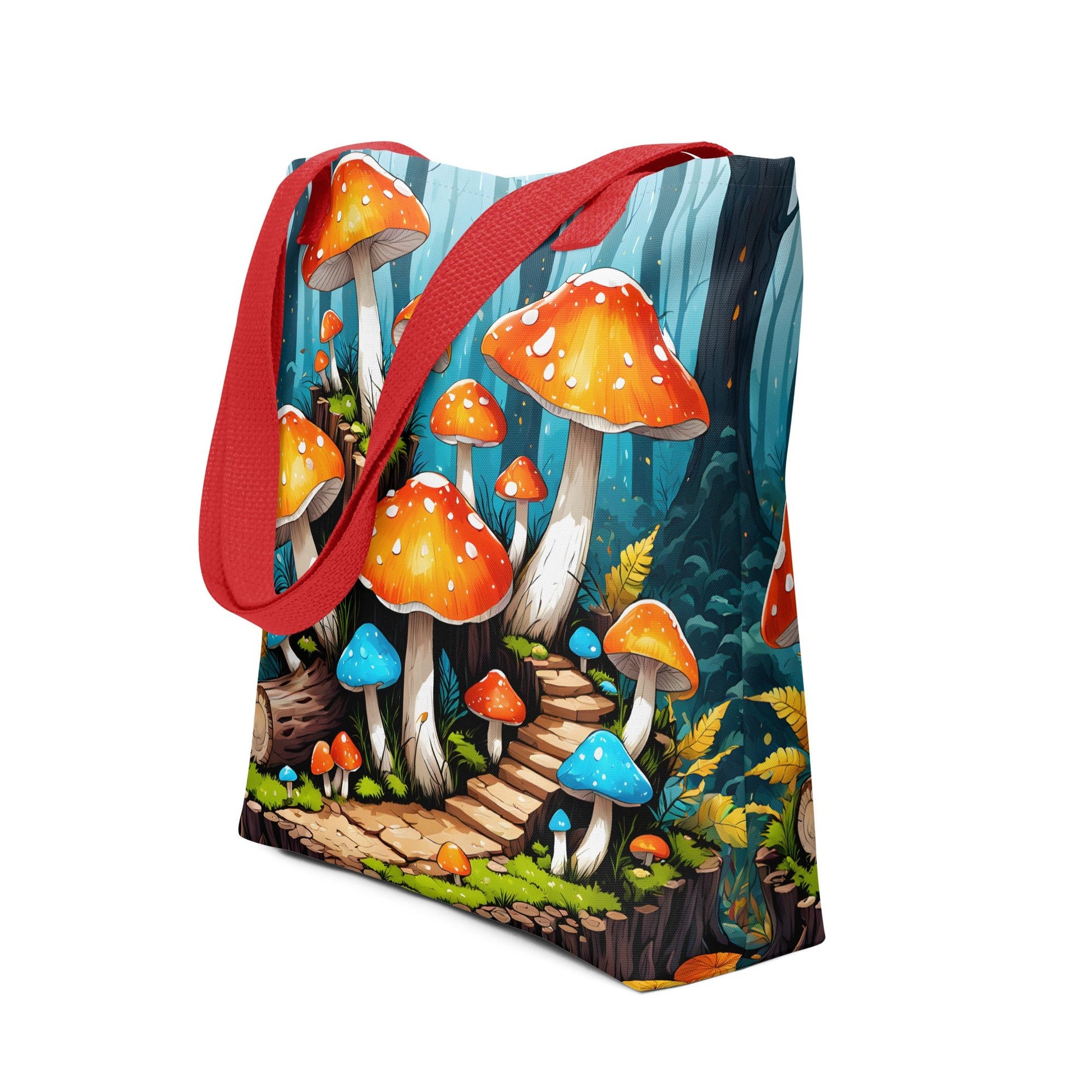 Whimsical Mushrooms Tote Bag - Tote Bags - Discovery Co.