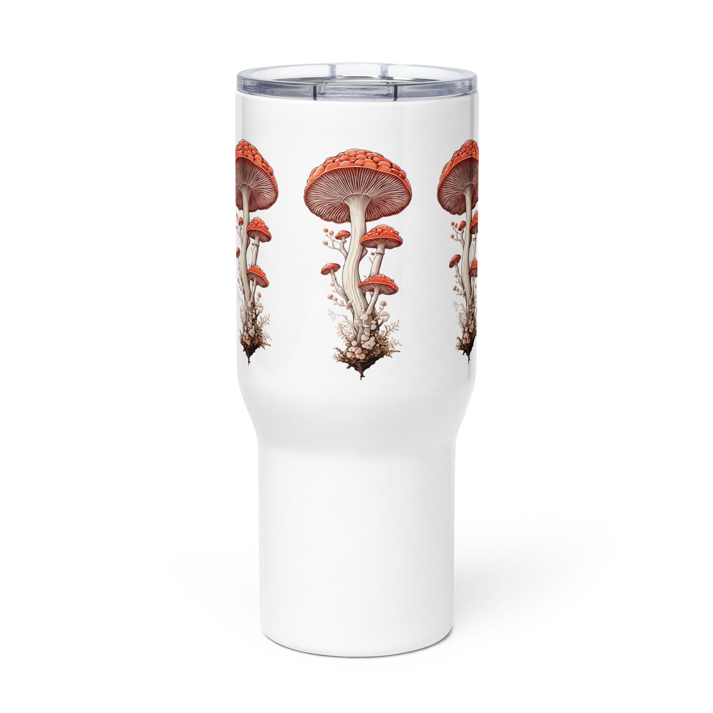 Wild Mushrooms Stainless Steel Travel Mug (25 oz) - Discovery Co.