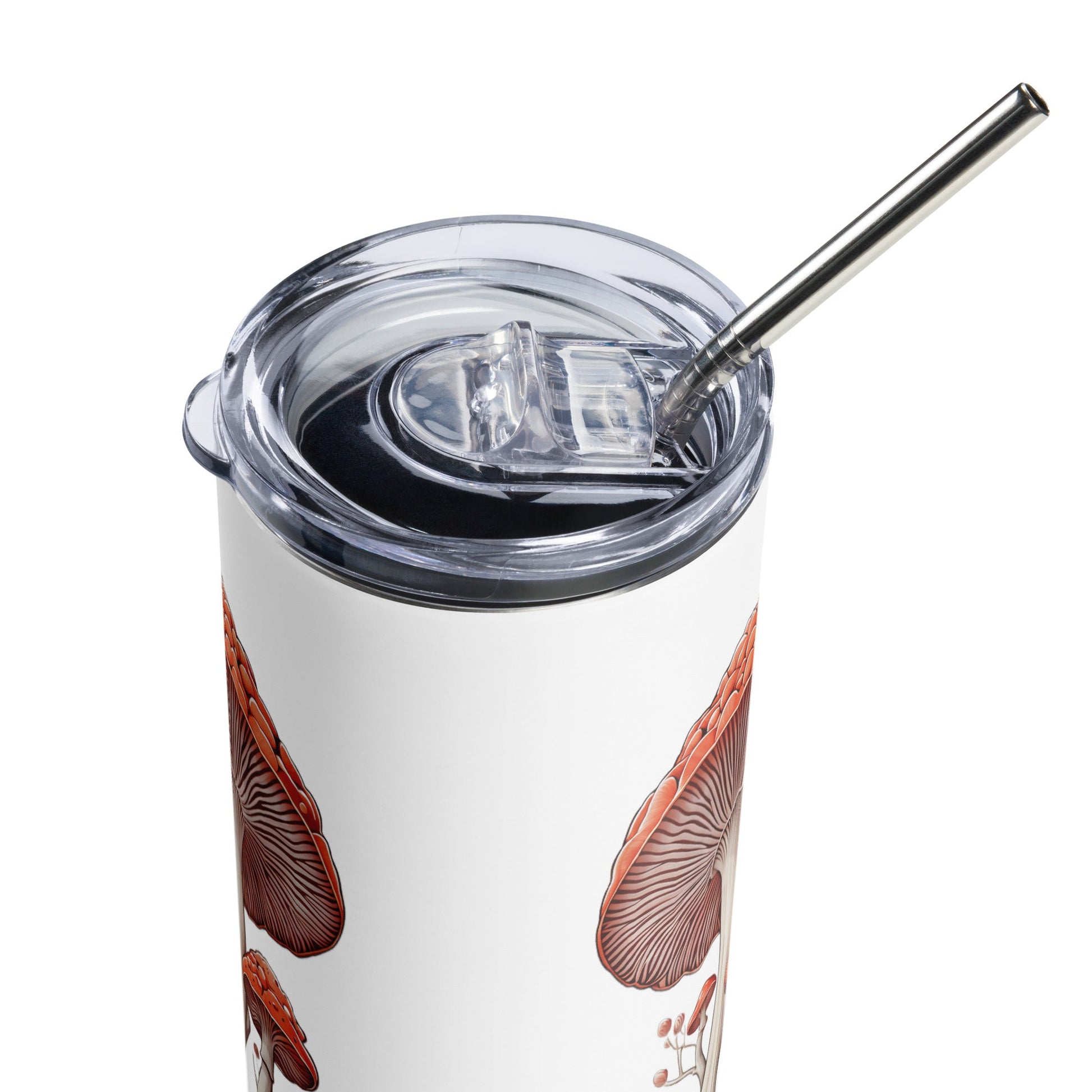 Wild Mushrooms Stainless Steel Tumbler - Steel Tumbler - Discovery Co.