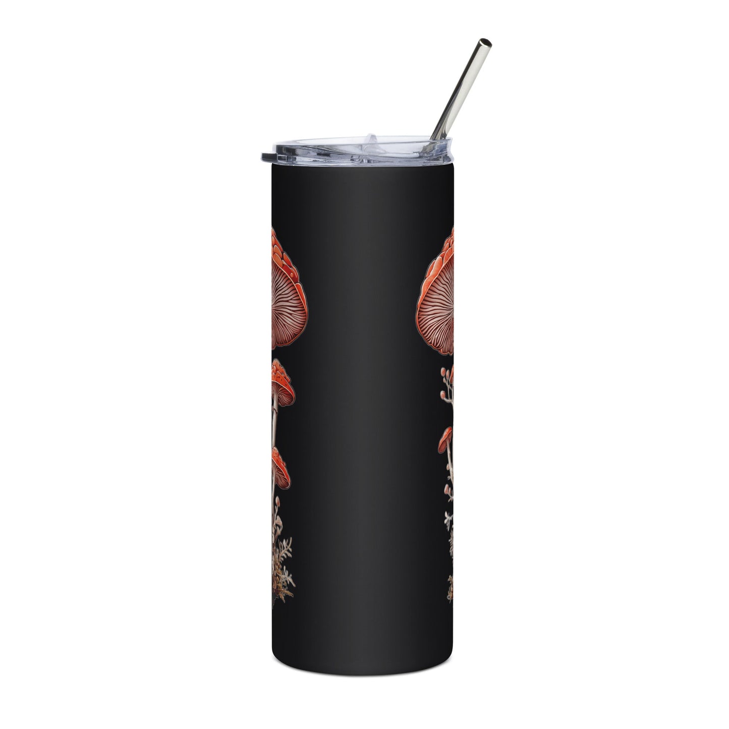 Wild Mushrooms Stainless Steel Tumbler - Steel Tumbler - Discovery Co.