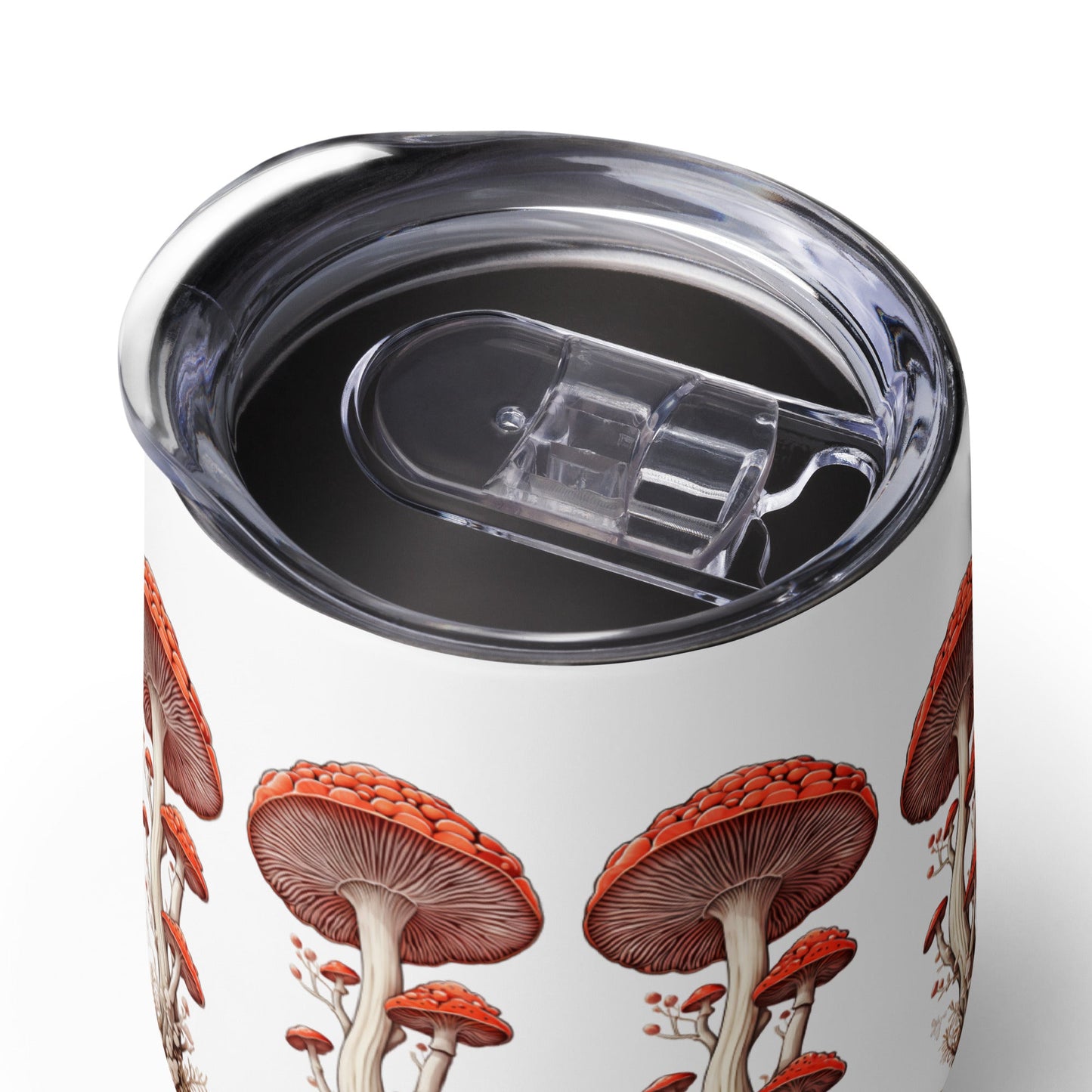 Wild Mushrooms Wine Tumbler - Tumblers - Discovery Co.