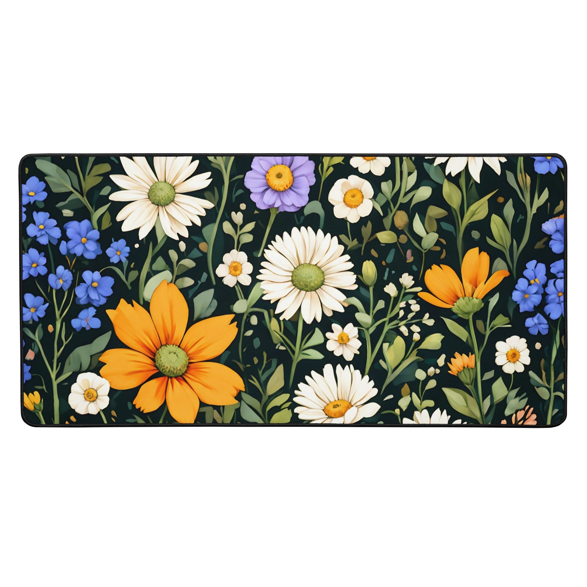 Wildflower Mix Desk Mat - Mouse Pads - Discovery Co.