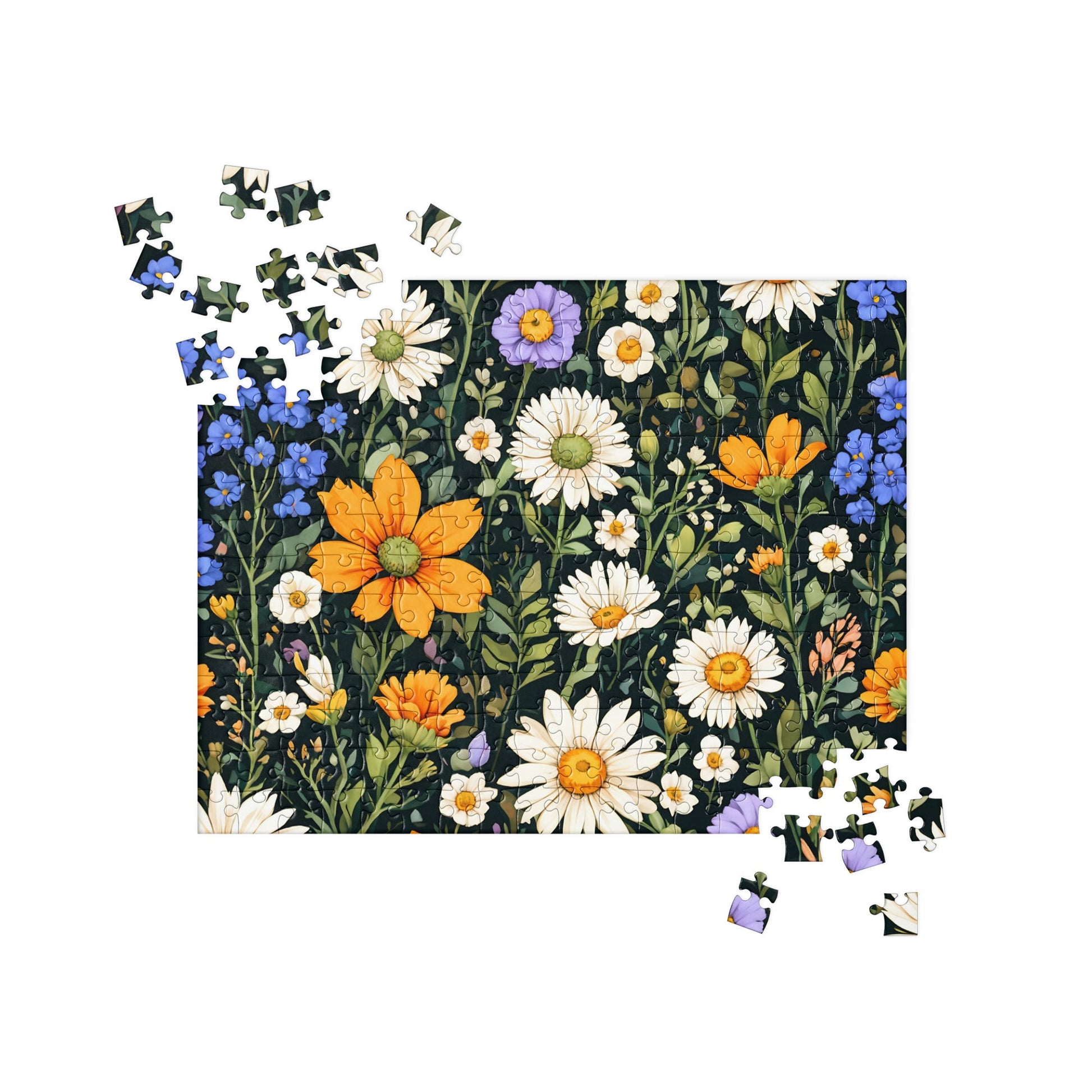 Wildflower Mix Jigsaw Puzzle - Puzzle - Discovery Co.