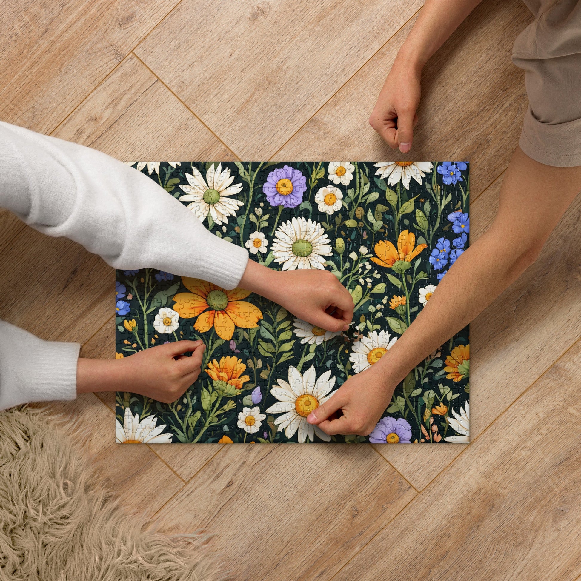 Wildflower Mix Jigsaw Puzzle - Puzzle - Discovery Co.