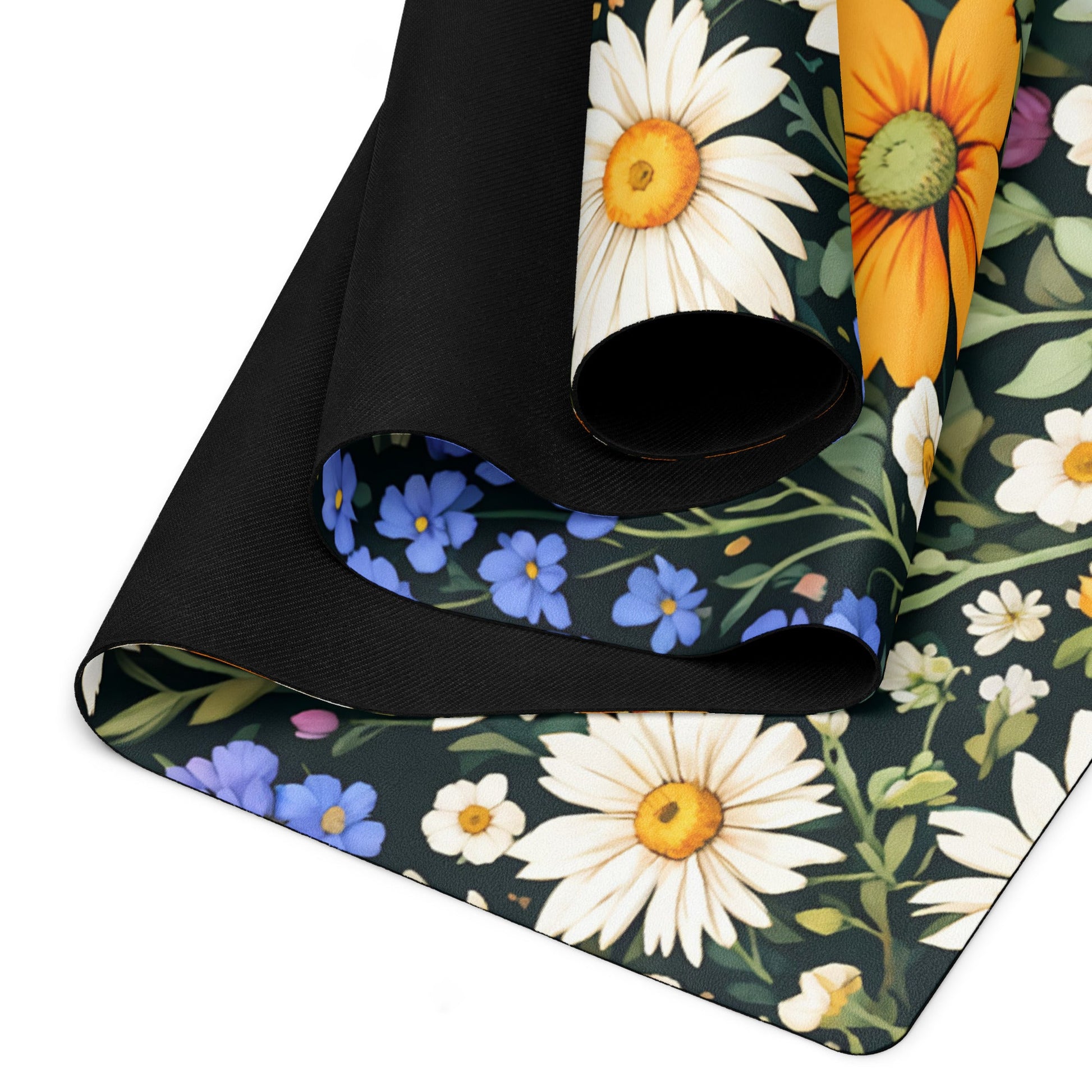 Wildflower Mix Yoga Mat - Yoga Mat - Discovery Co.