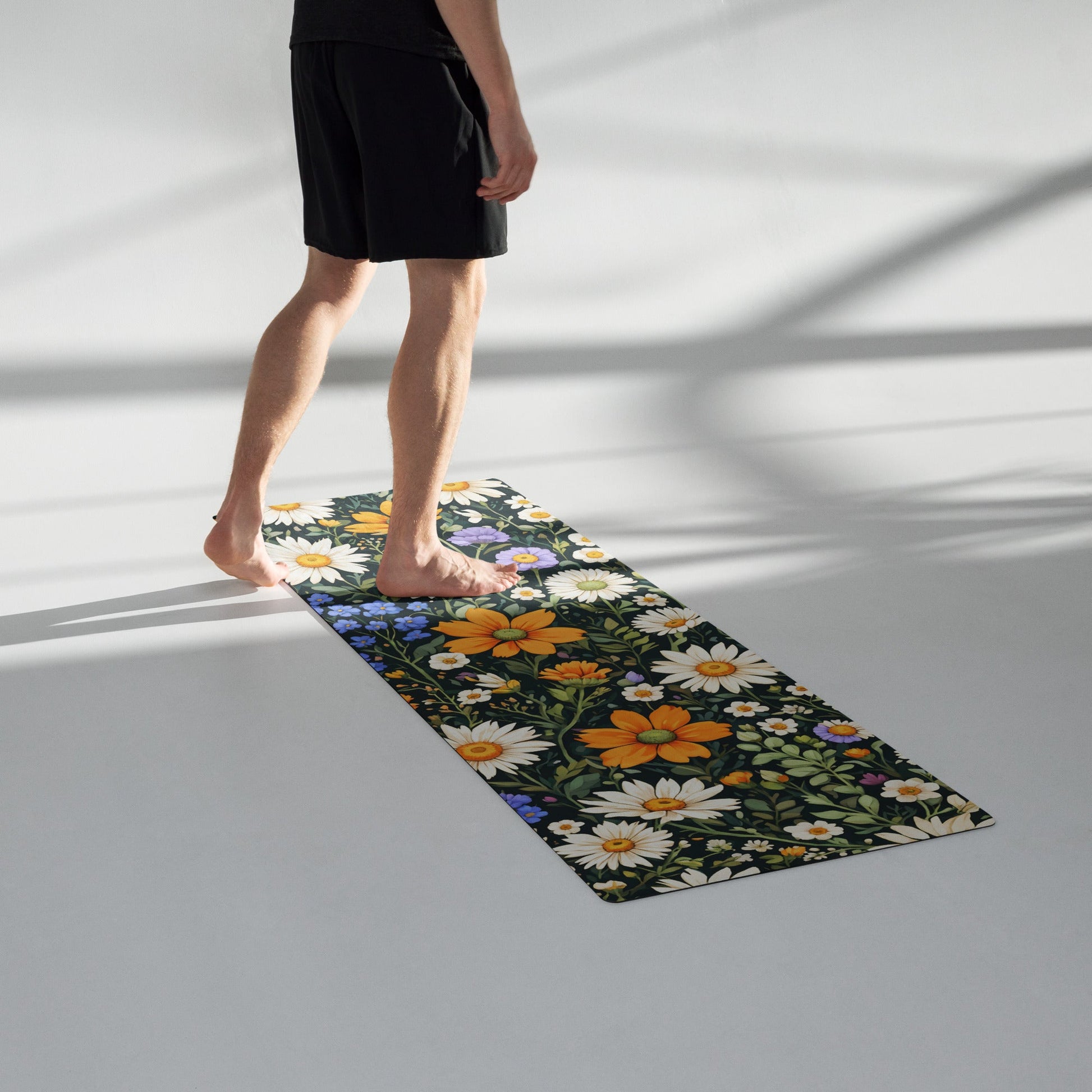 Wildflower Mix Yoga Mat - Yoga Mat - Discovery Co.