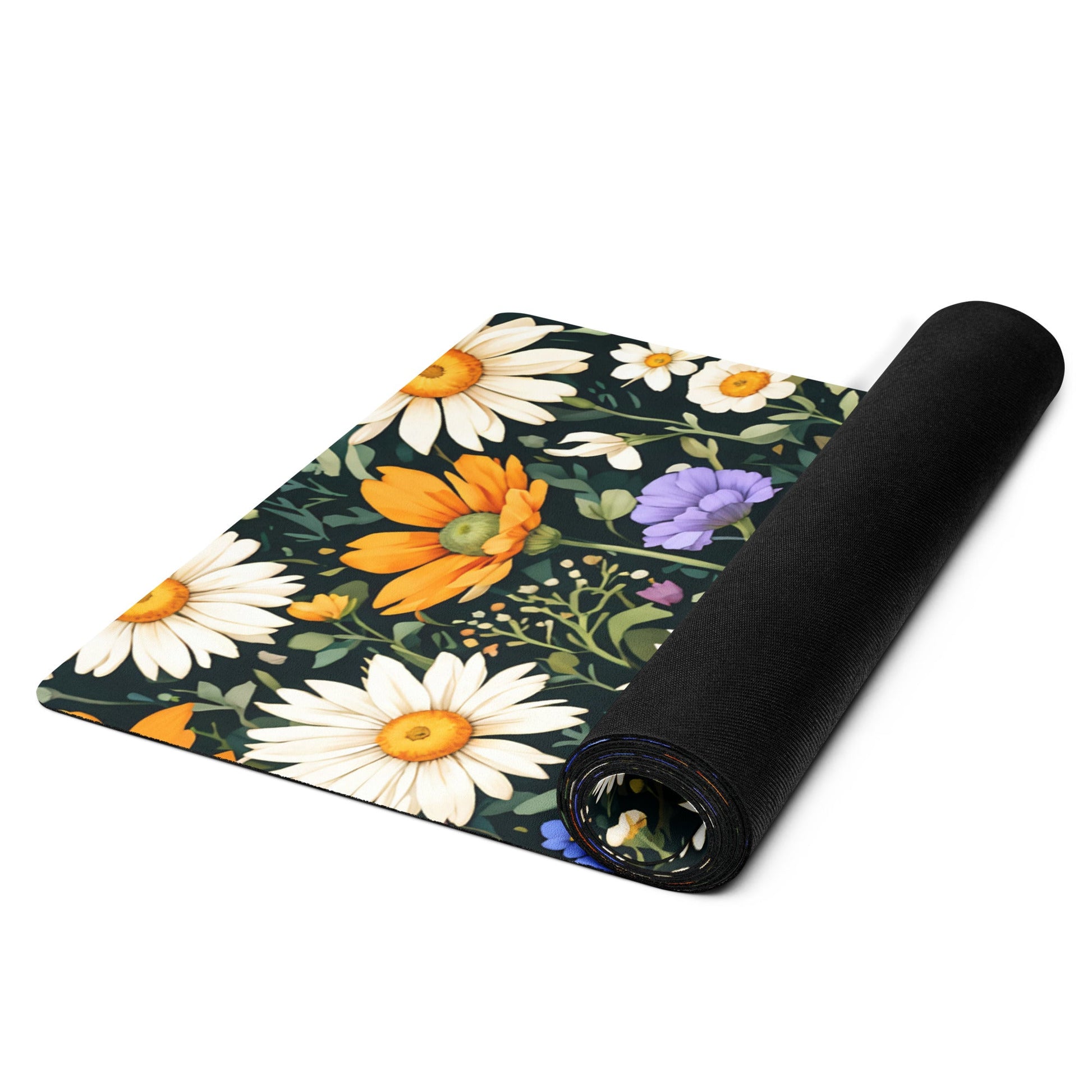 Wildflower Mix Yoga Mat - Yoga Mat - Discovery Co.