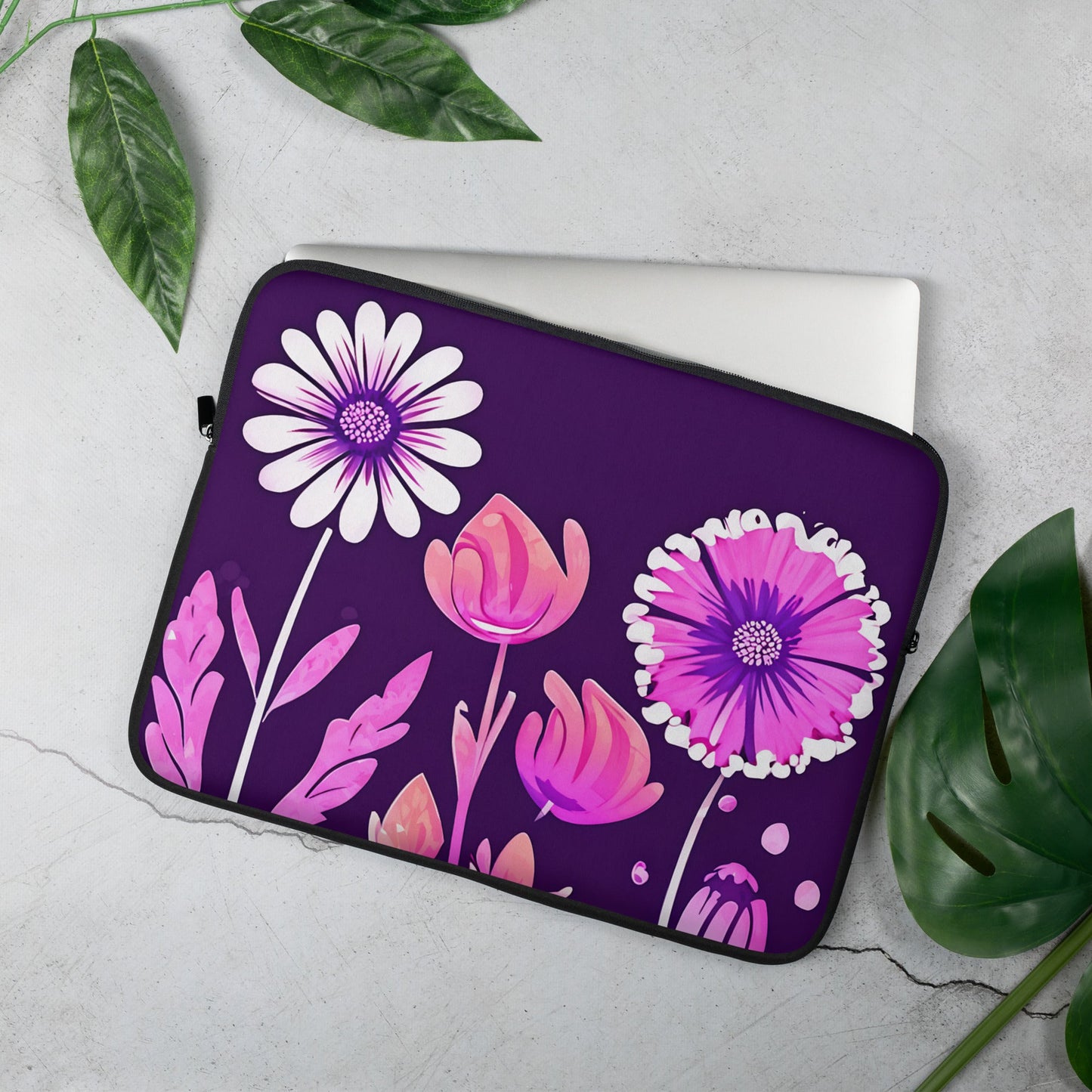 Wildflowers Laptop Sleeve - Laptop Cases - Discovery Co.